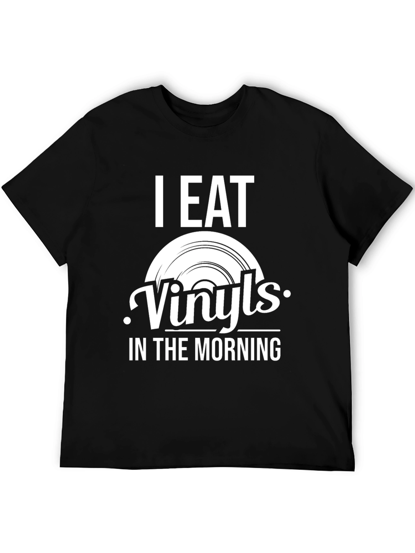 I Eat Vinyls T-Shirt - Music Lover Graphic Tee