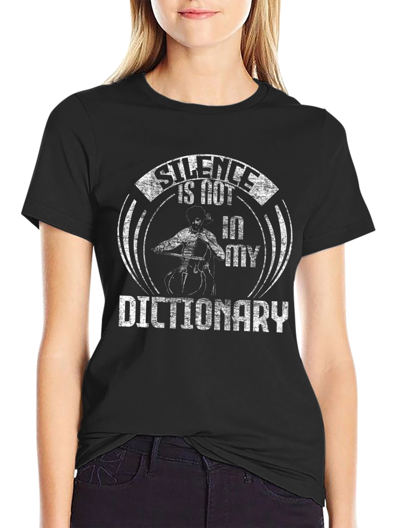 Silence Is Not in My Dictionary - Musician T-Shirt