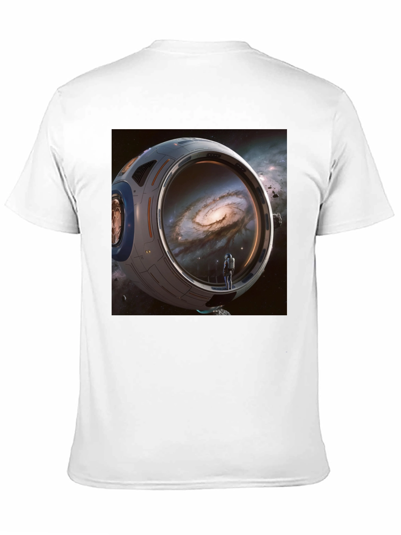 Space Exploration T-Shirt - Galaxy Design
