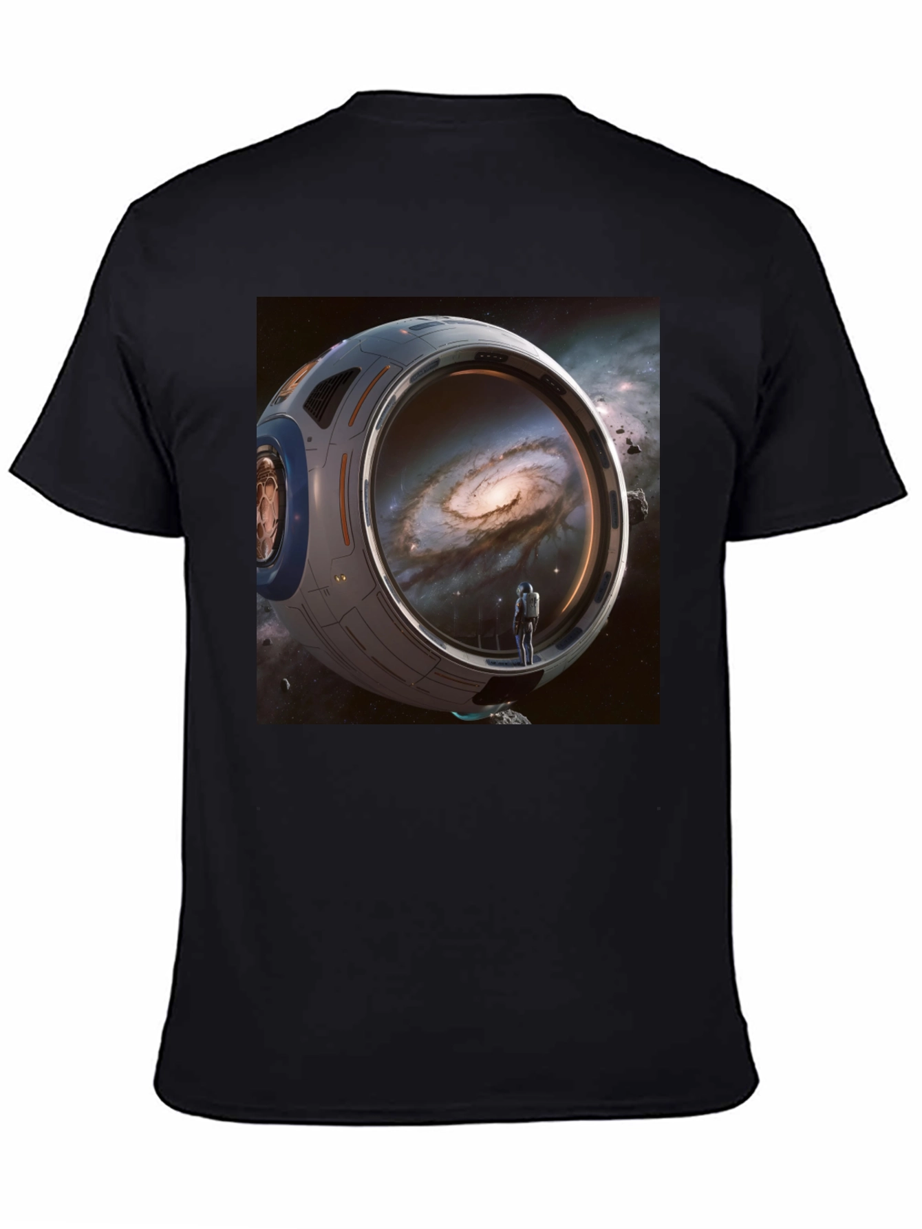 Space Exploration T-Shirt - Galaxy Design