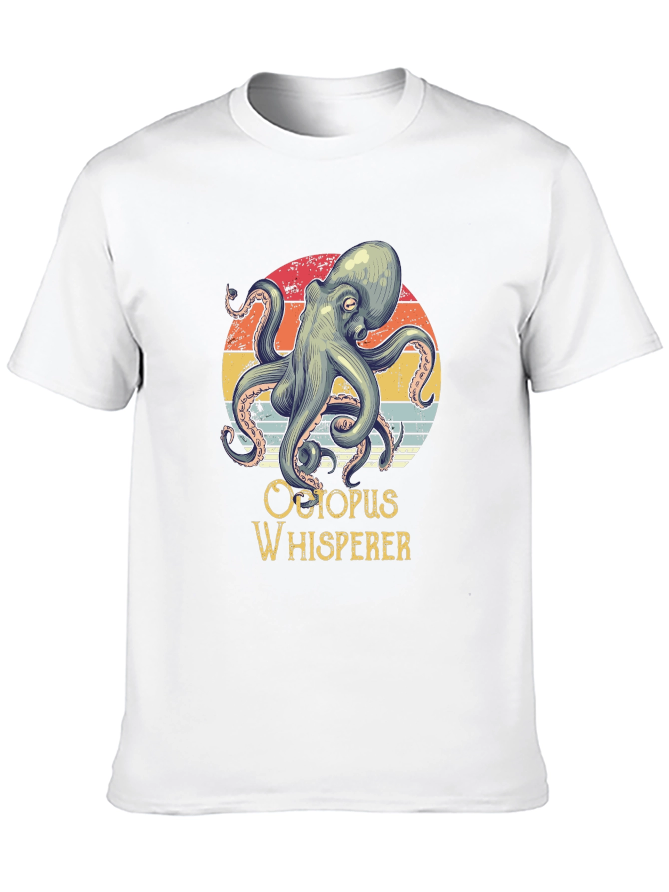 Octopus Whisperer Graphic Tee - Retro Design