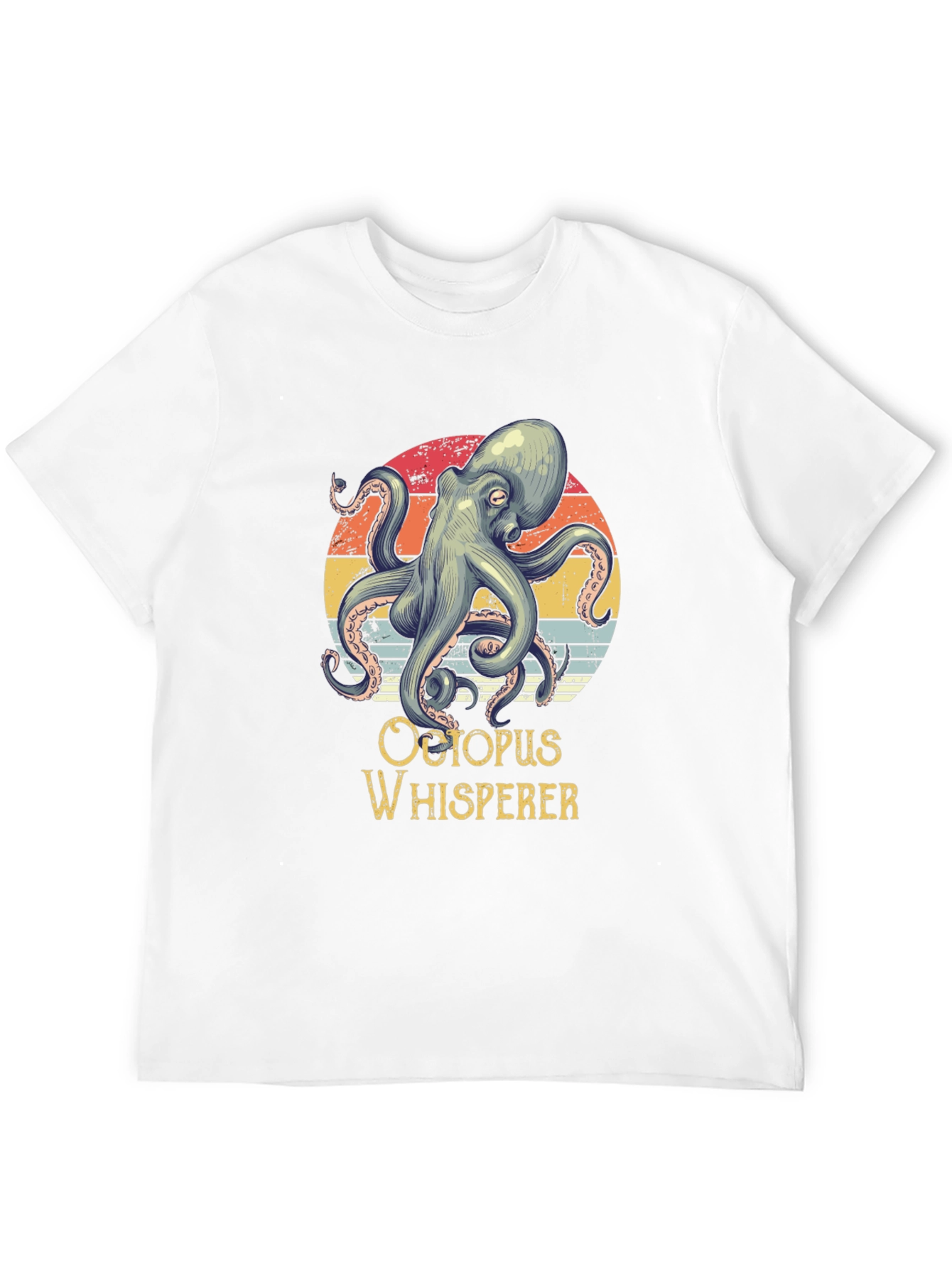 Octopus Whisperer Graphic Tee - Retro Design