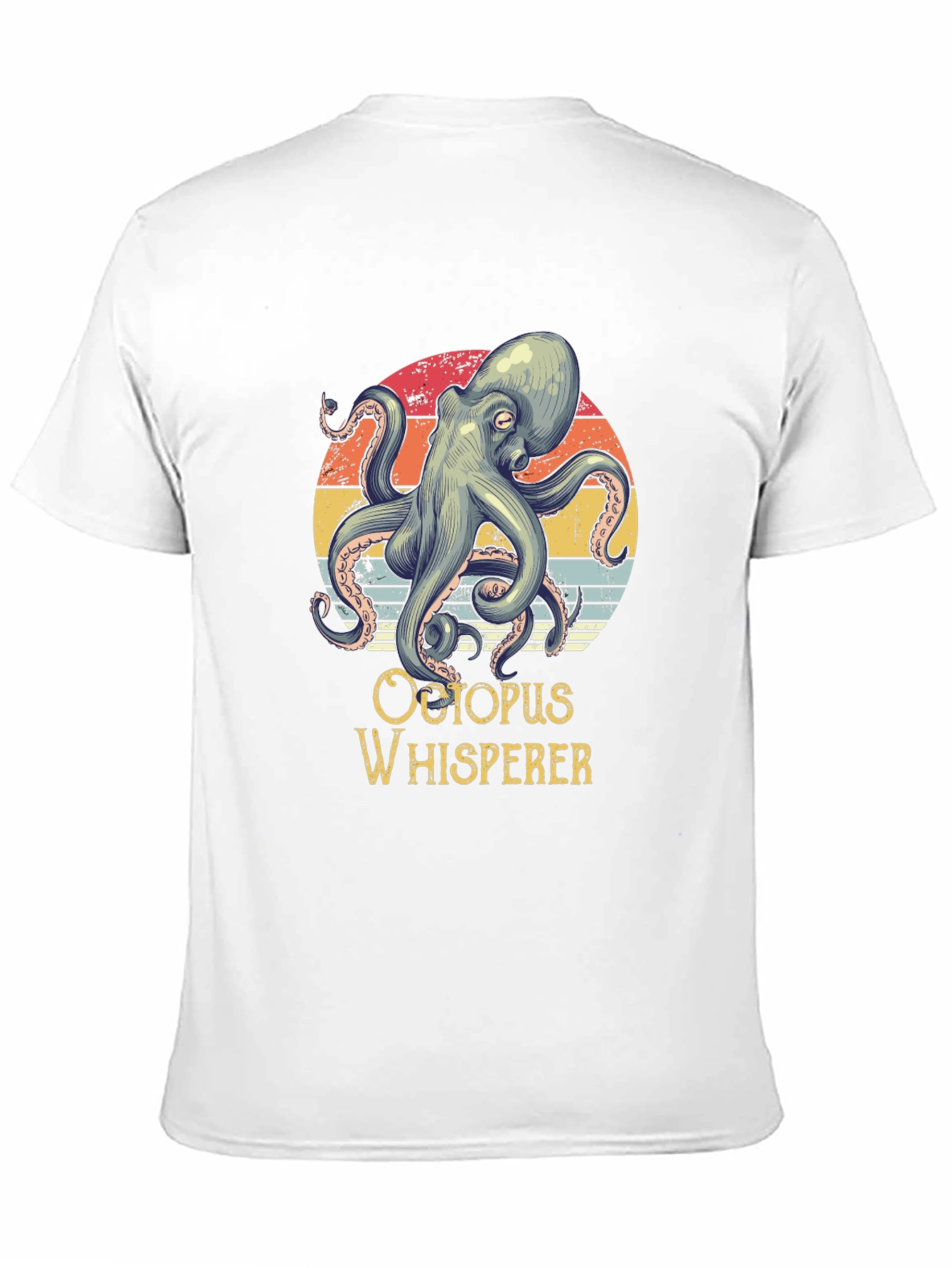 Octopus Whisperer Graphic Tee - Retro Design