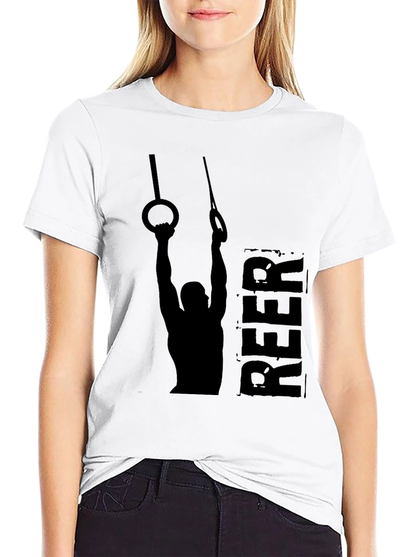 Gymnast Rings T-Shirt - Black