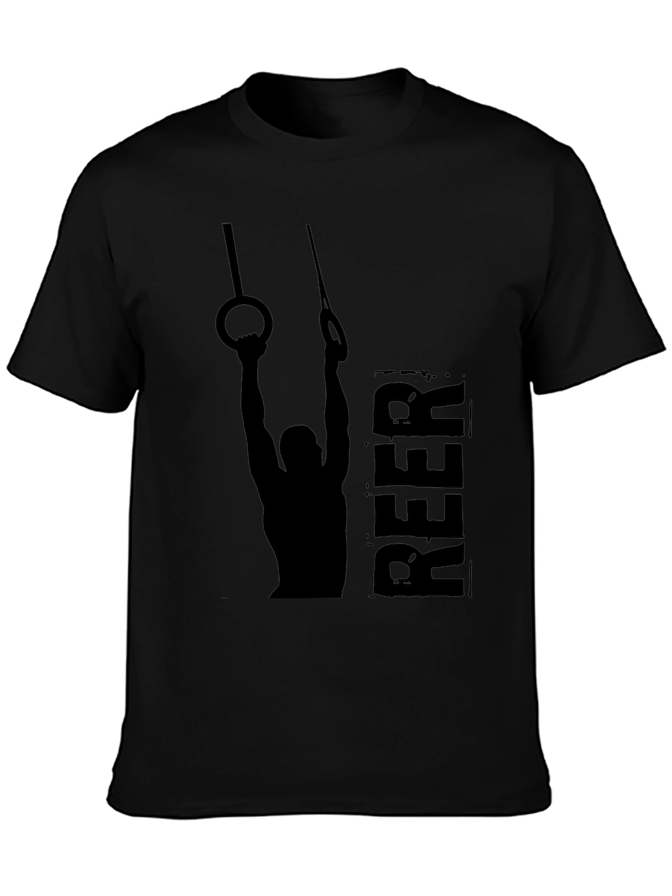 Gymnast Rings T-Shirt - Black