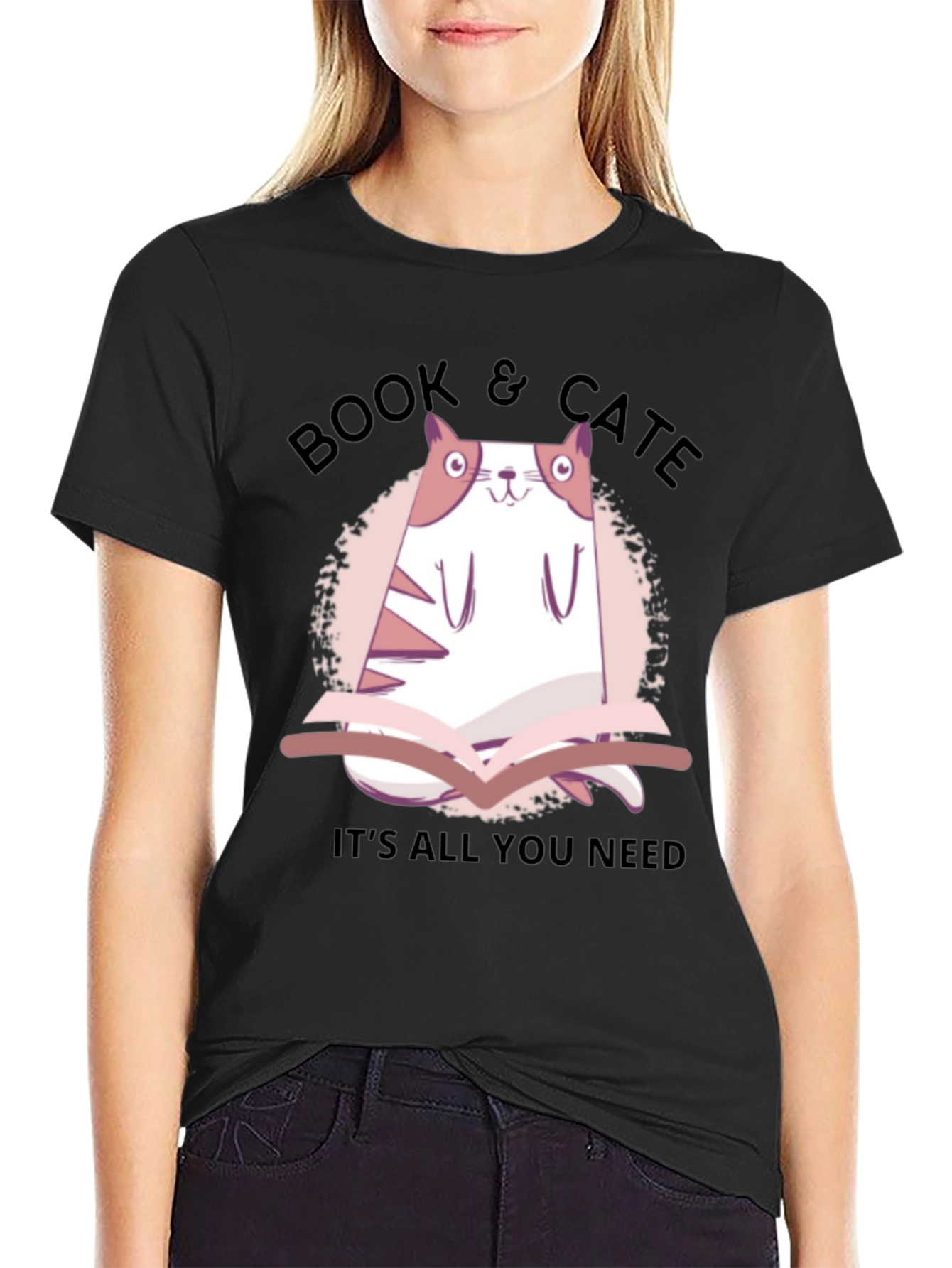 Book & Cate T-Shirt: All You Need