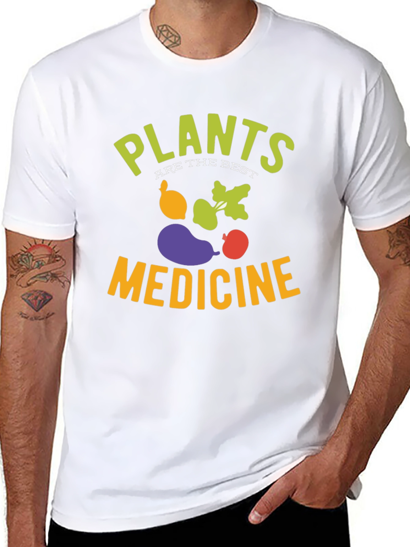 Plants are the Best Medicine Graphic Tee