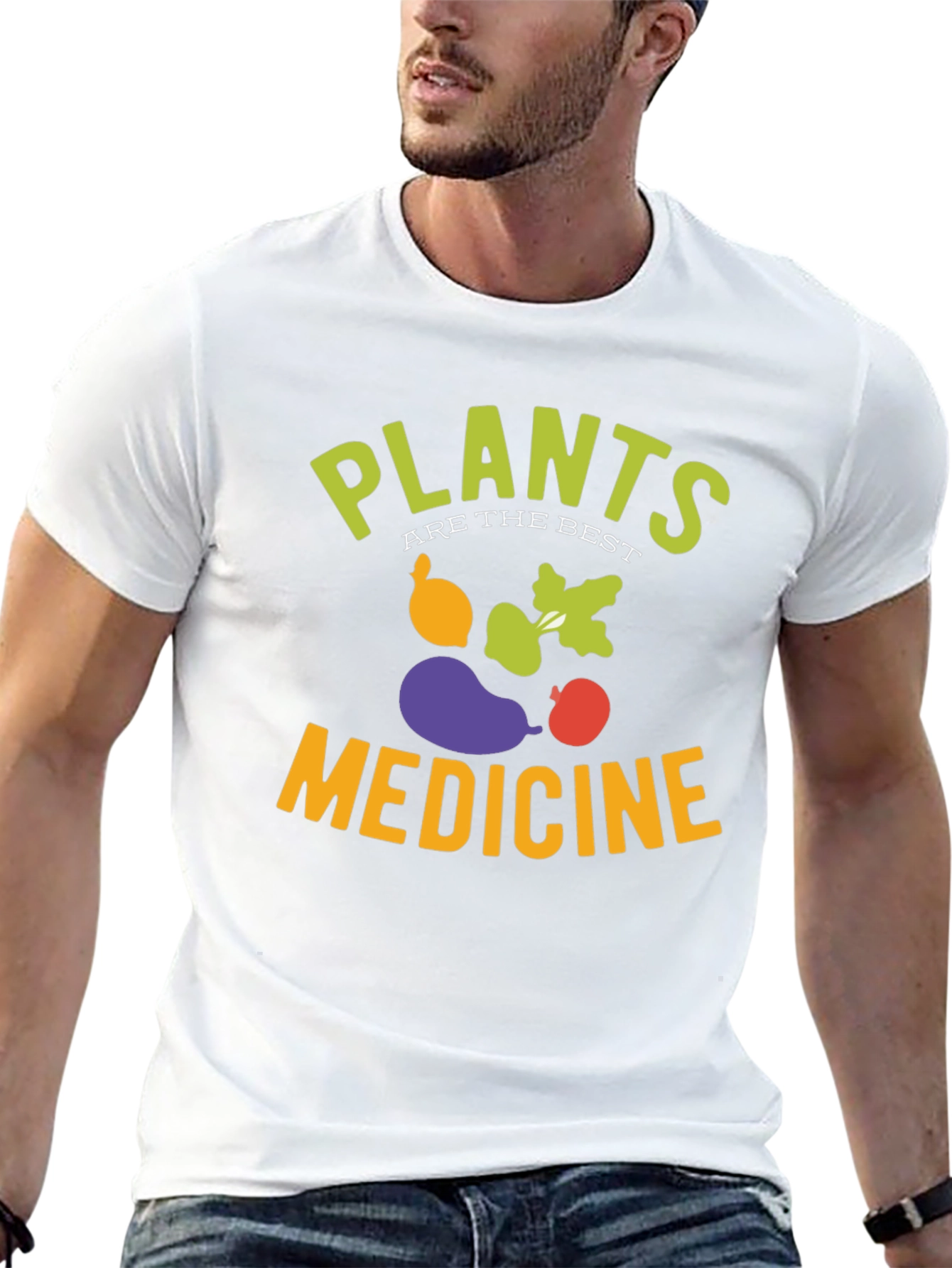 Plants are the Best Medicine Graphic Tee