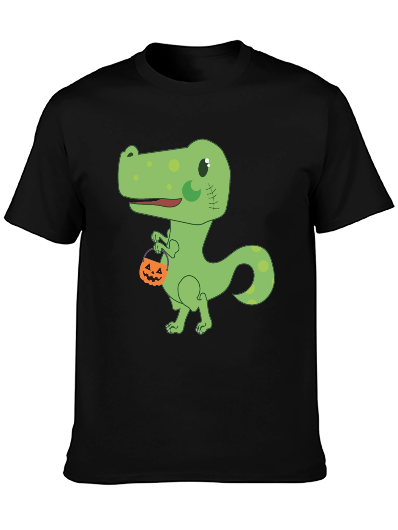Halloween Dinosaur T-Shirt - Spooky Cute Design
