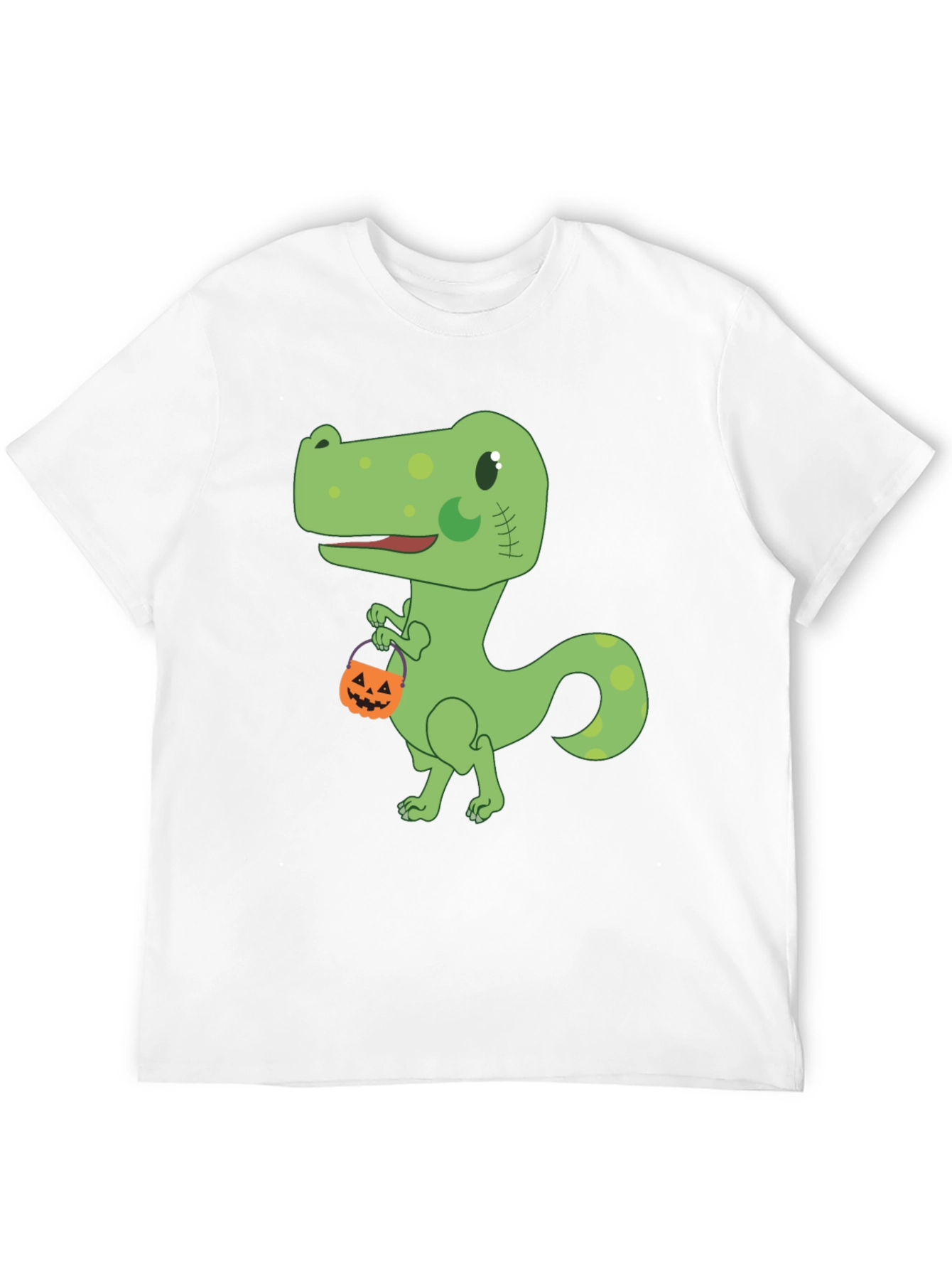 Halloween Dinosaur T-Shirt - Spooky Cute Design