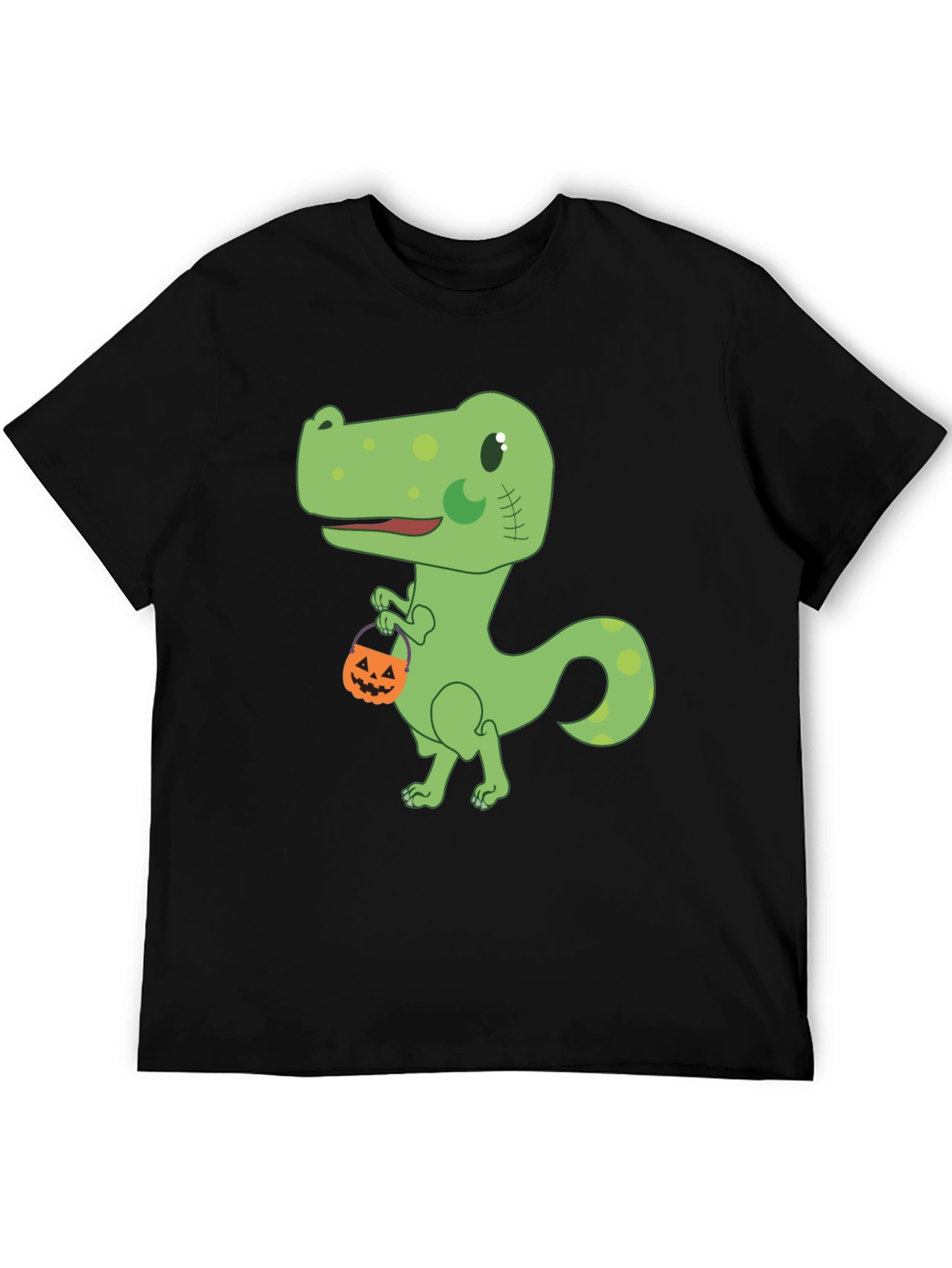 Halloween Dinosaur T-Shirt - Spooky Cute Design