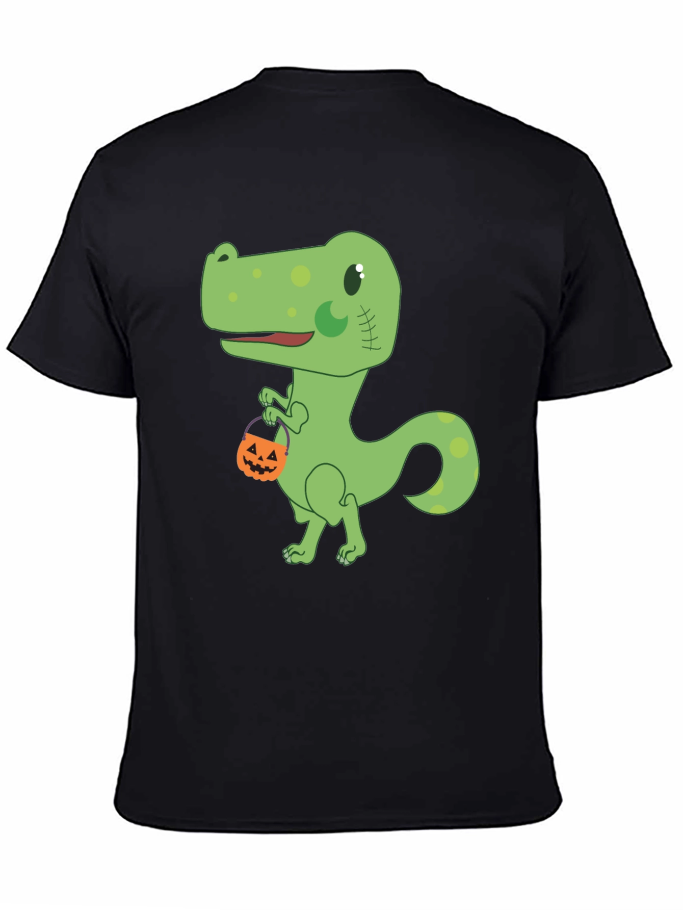 Halloween Dinosaur T-Shirt - Spooky Cute Design