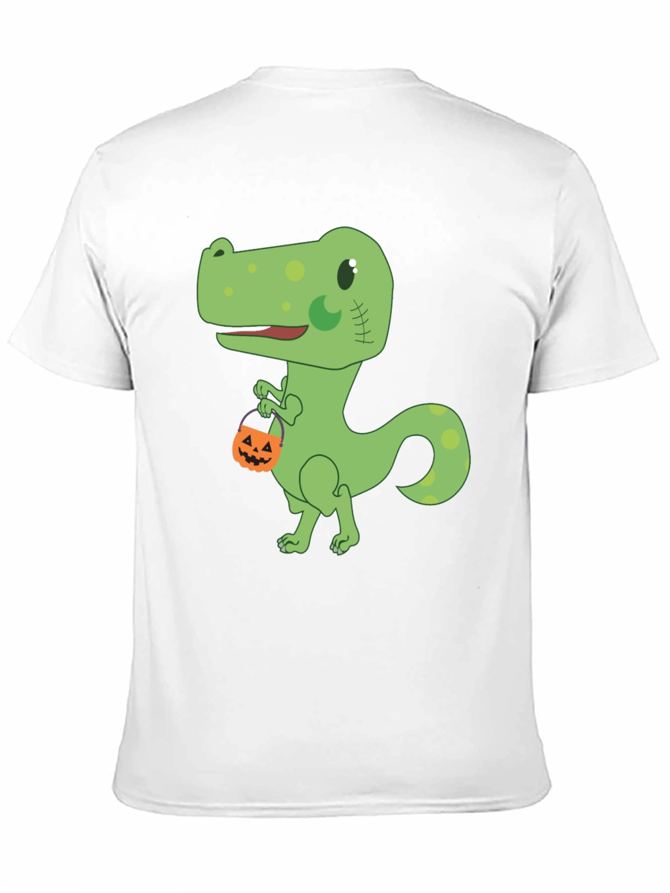 Halloween Dinosaur T-Shirt - Spooky Cute Design