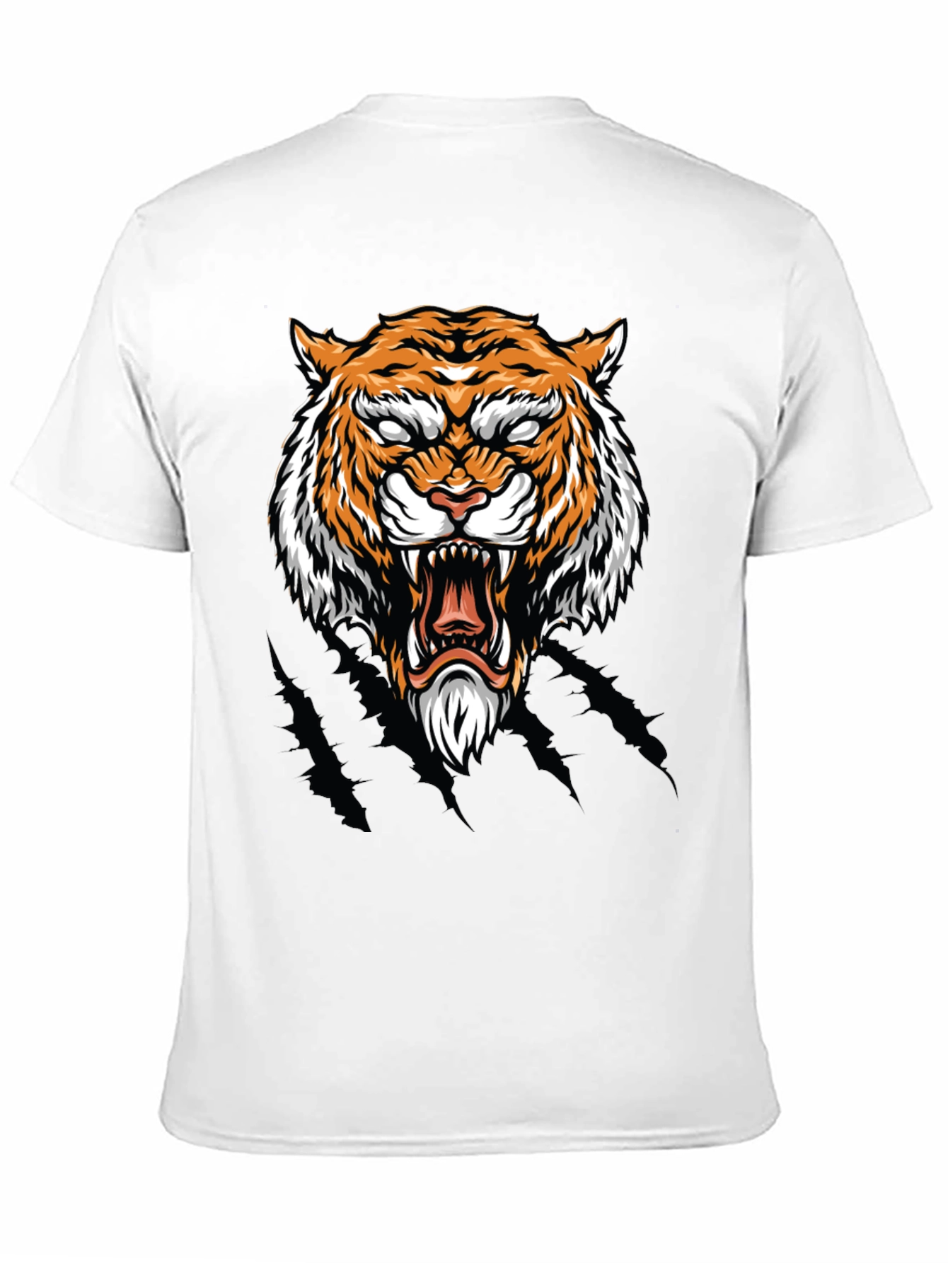 Roaring Tiger Graphic Tee - Cool Animal Design