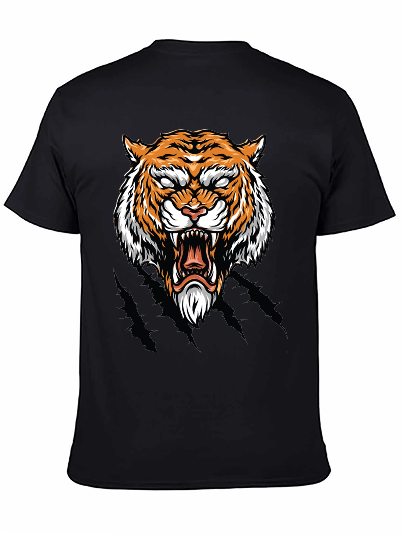 Roaring Tiger Graphic Tee - Cool Animal Design