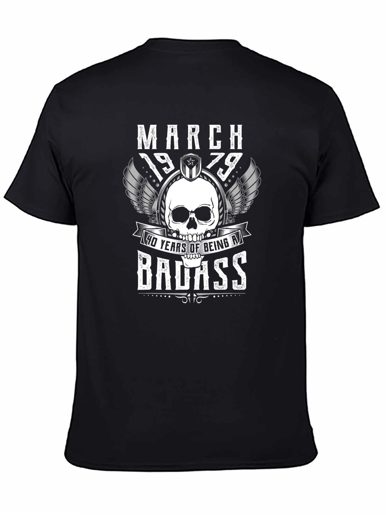 March 1979 Badass Graphic T-Shirt