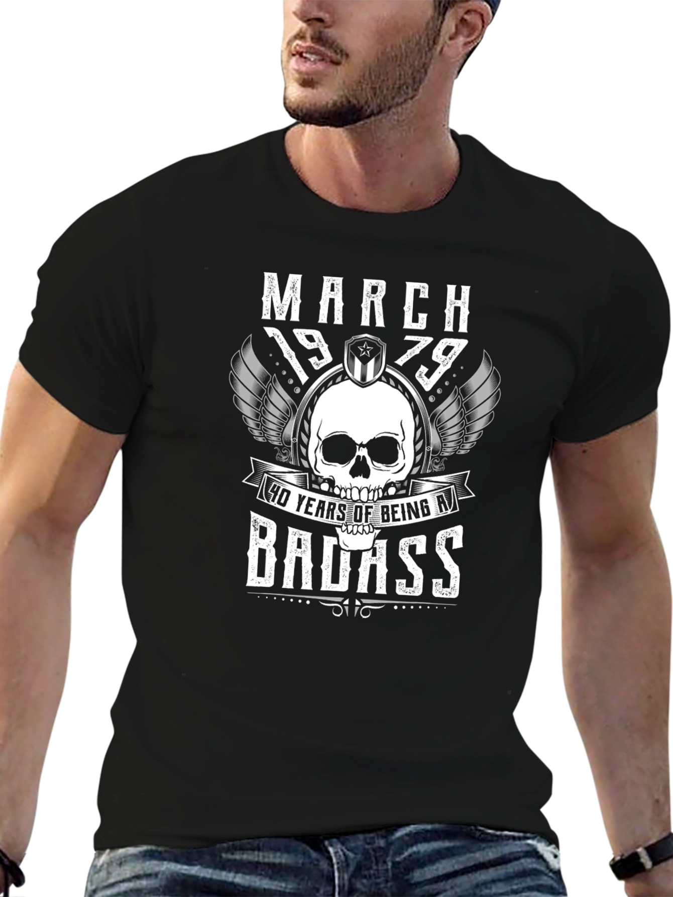 March 1979 Badass Graphic T-Shirt