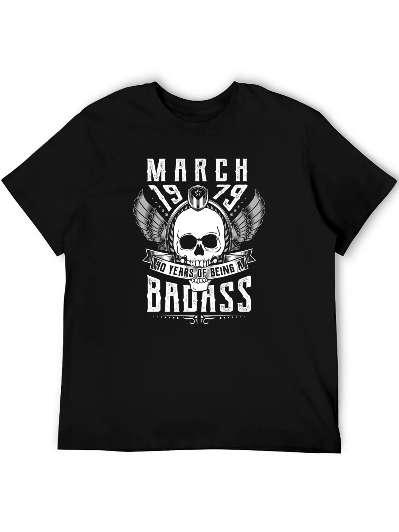 March 1979 Badass Graphic T-Shirt