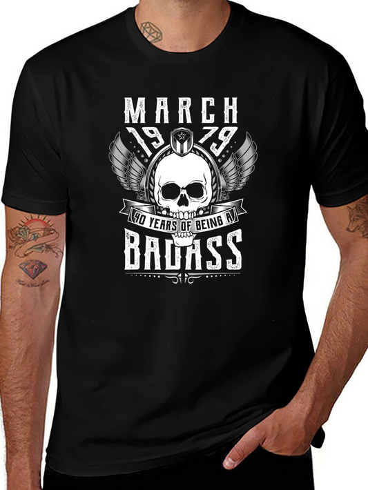 March 1979 Badass Graphic T-Shirt