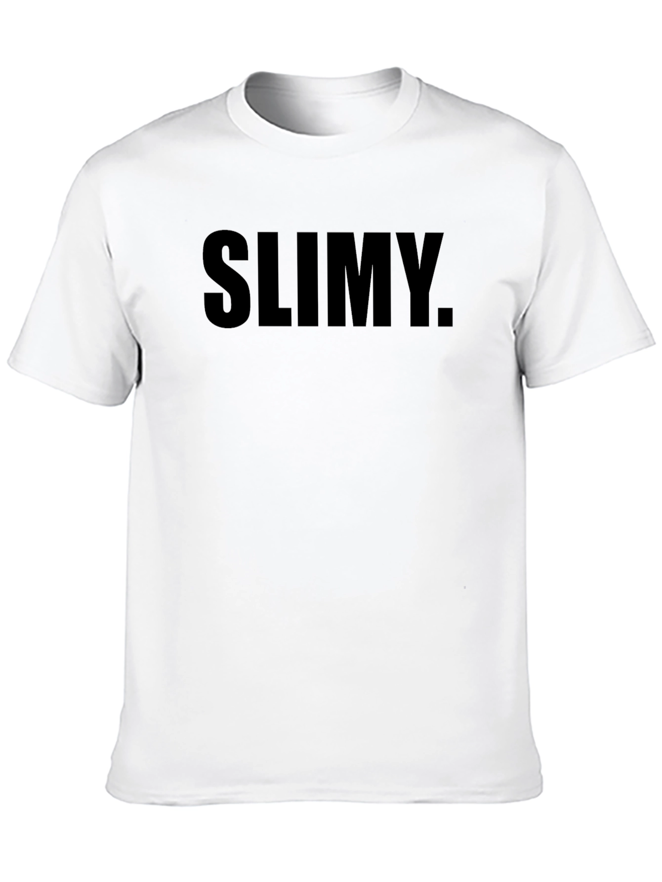 SLIMY. Black Graphic Tee