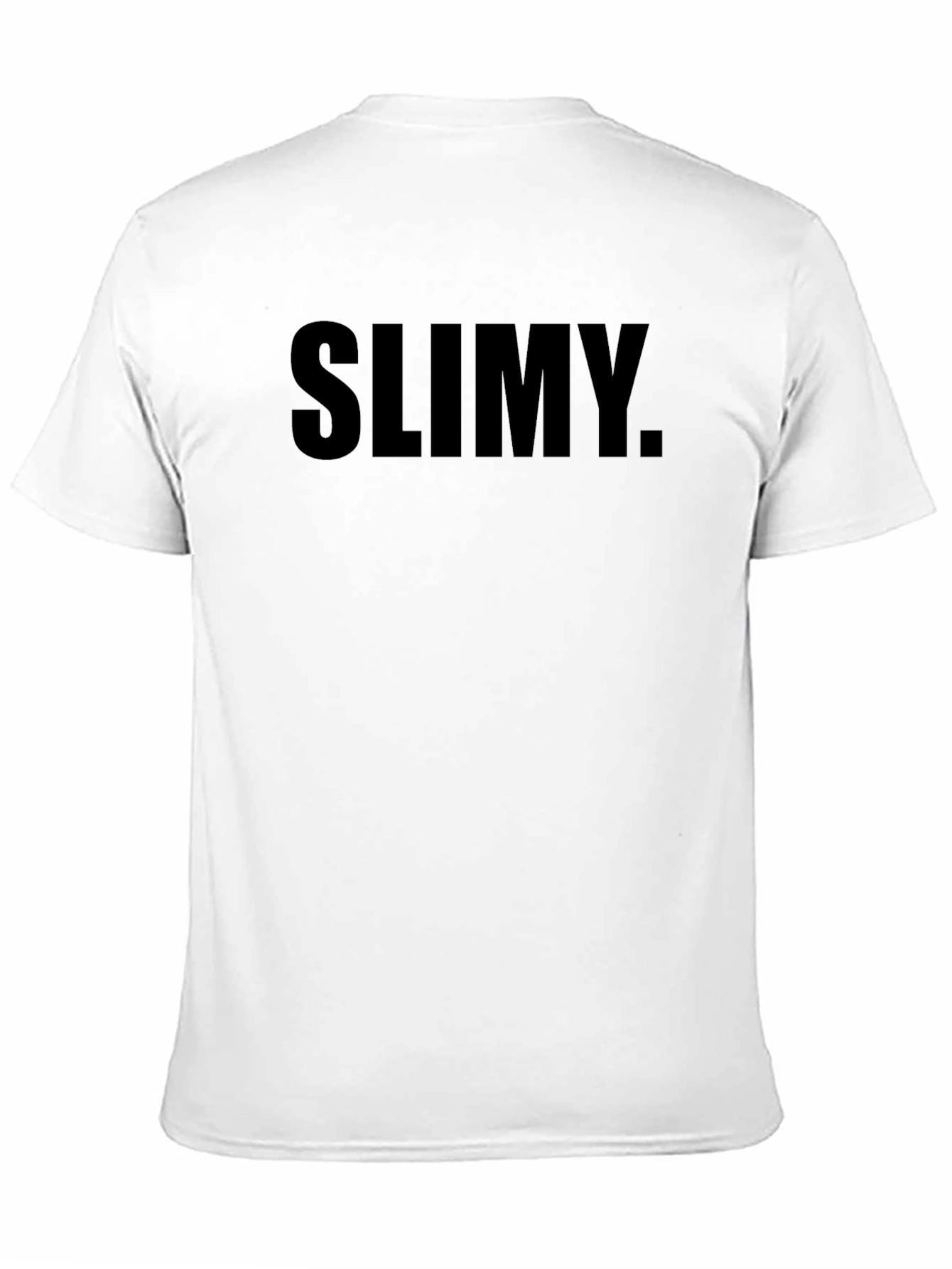 SLIMY. Black Graphic Tee