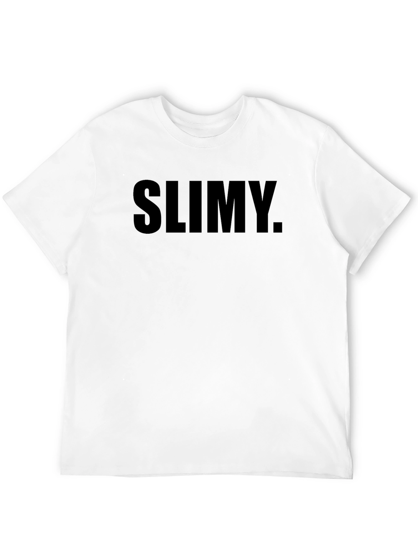 SLIMY. Black Graphic Tee