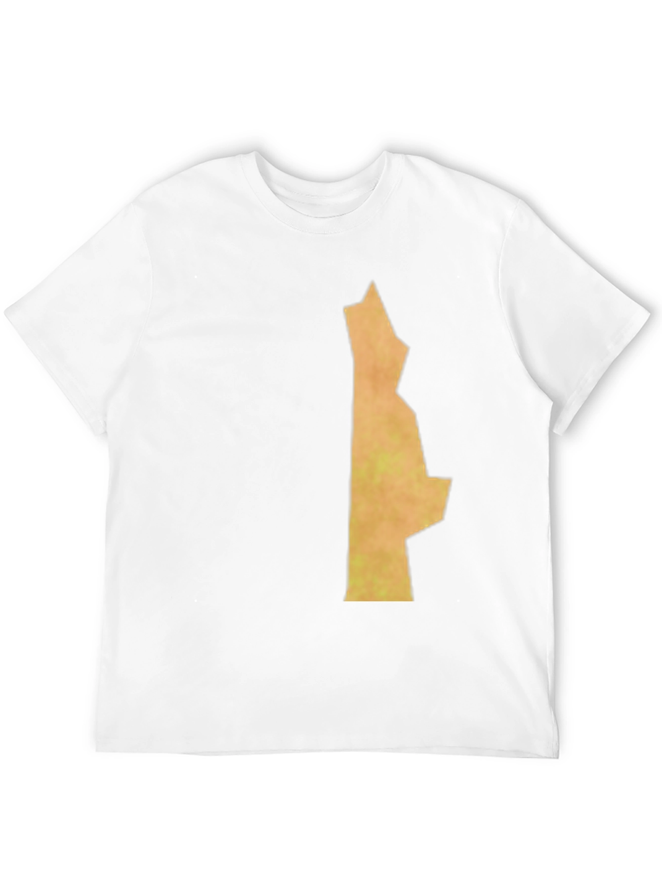 Unique State Outline Graphic Black T-Shirt