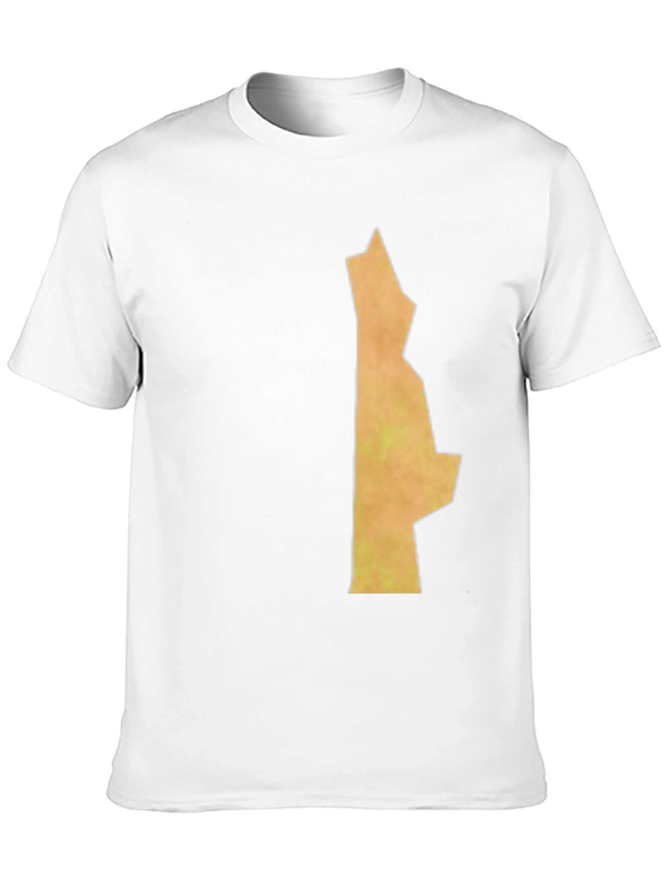 Unique State Outline Graphic Black T-Shirt
