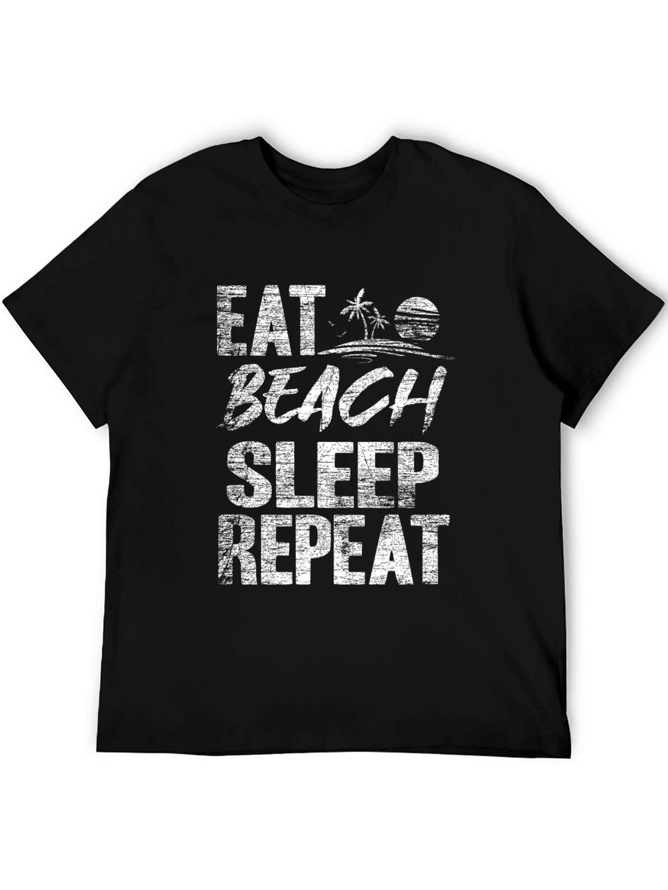 Eat Beach Sleep Repeat Graphic Tee