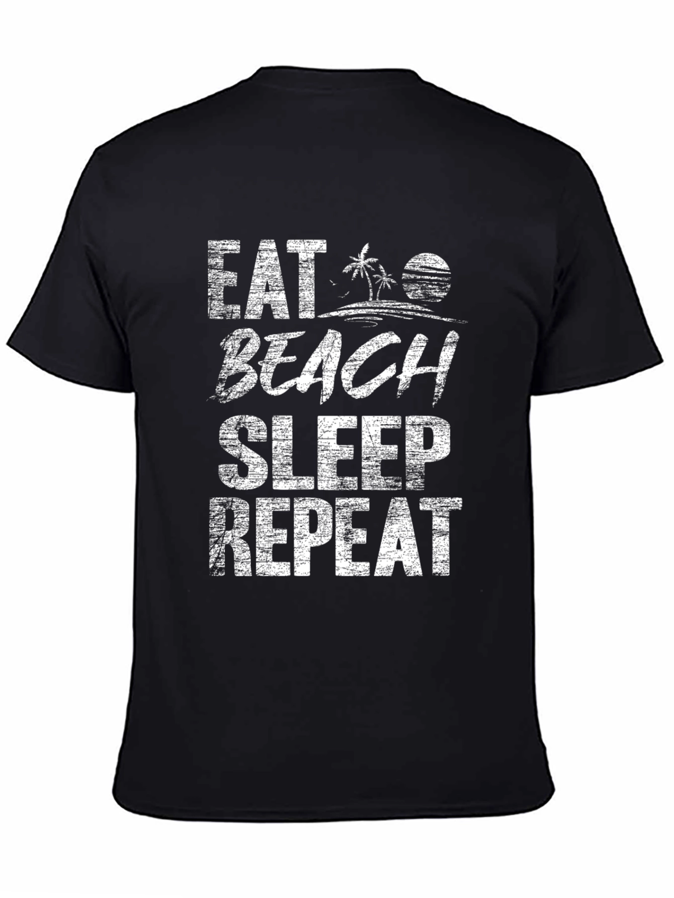 Eat Beach Sleep Repeat Graphic Tee