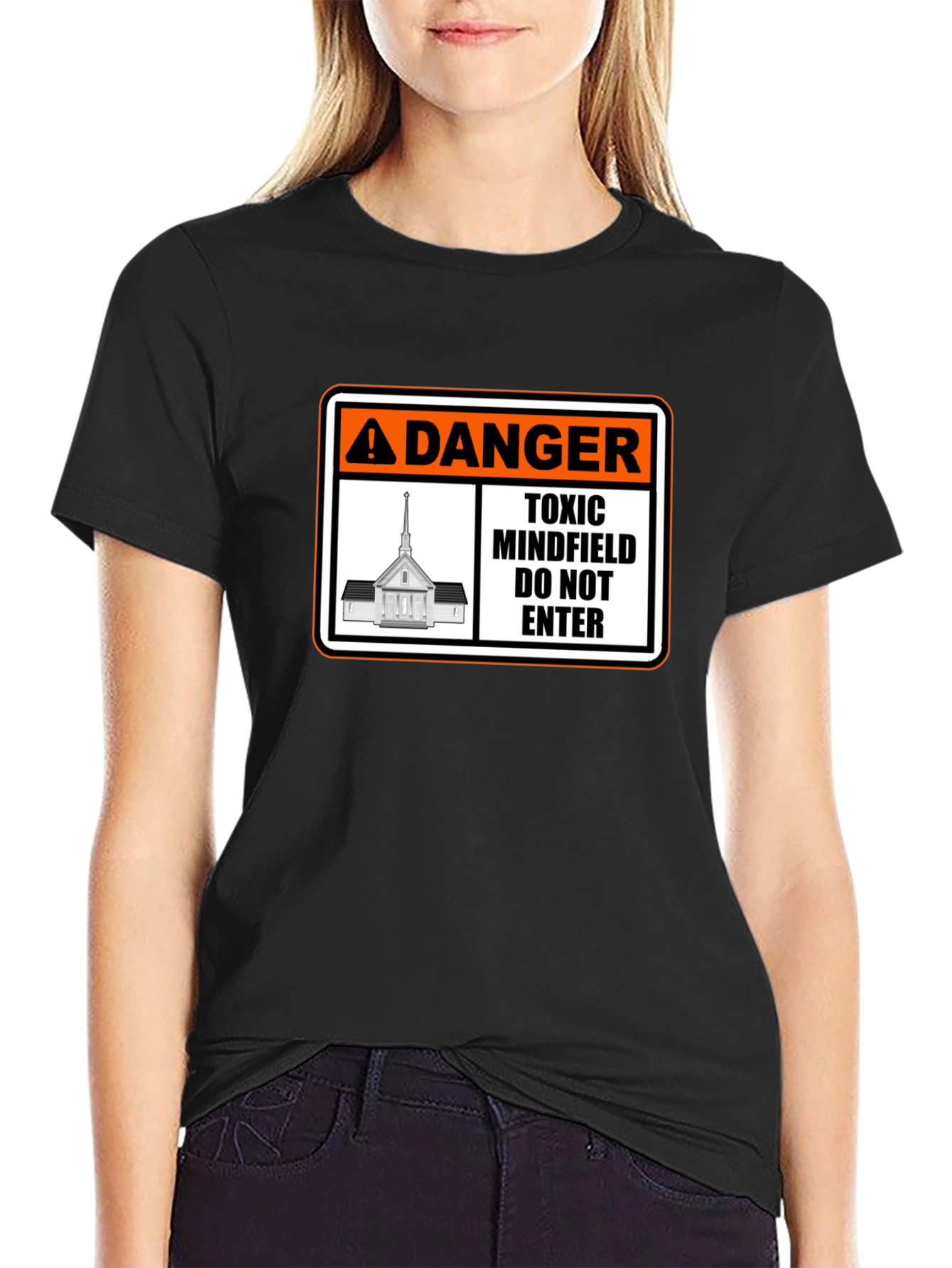 Danger Toxic Mindfield Tee - Do Not Enter
