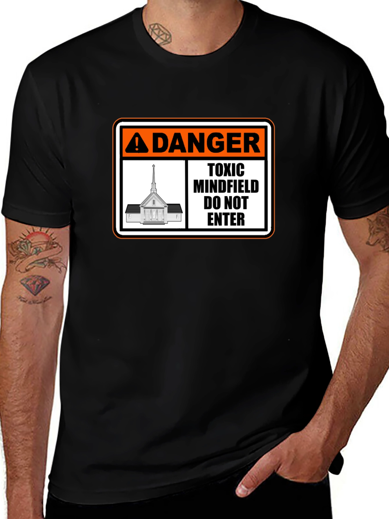 Danger Toxic Mindfield Tee - Do Not Enter