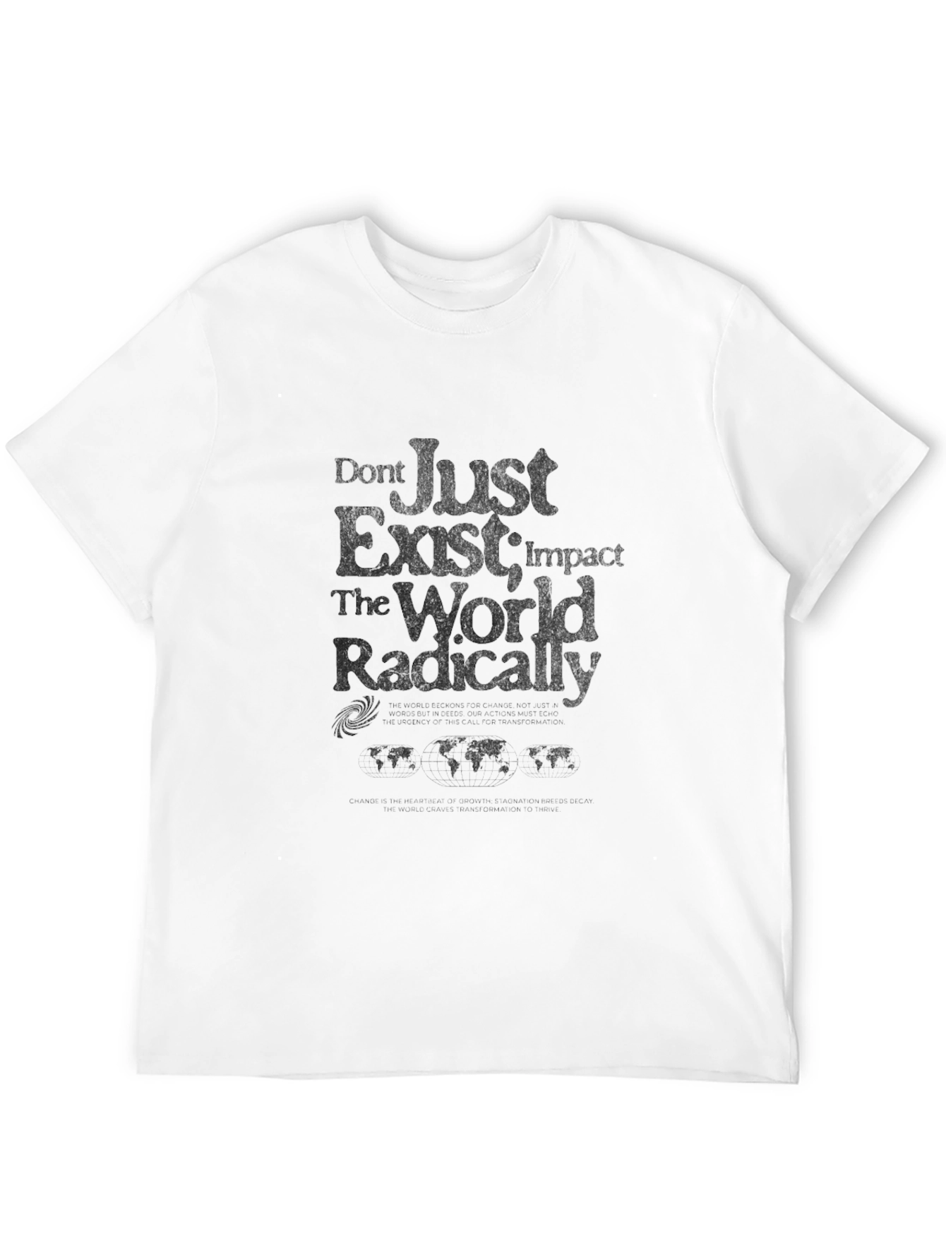 Inspirational Graphic T-Shirt - Impact the World