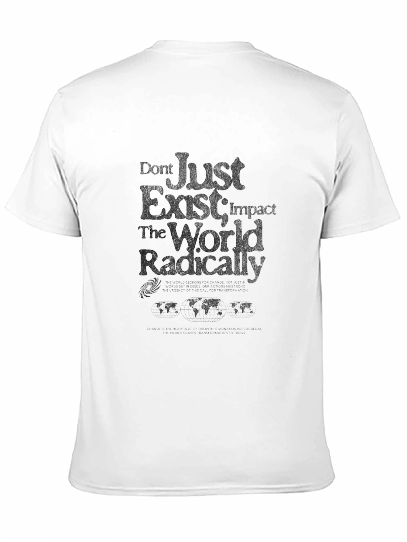 Inspirational Graphic T-Shirt - Impact the World