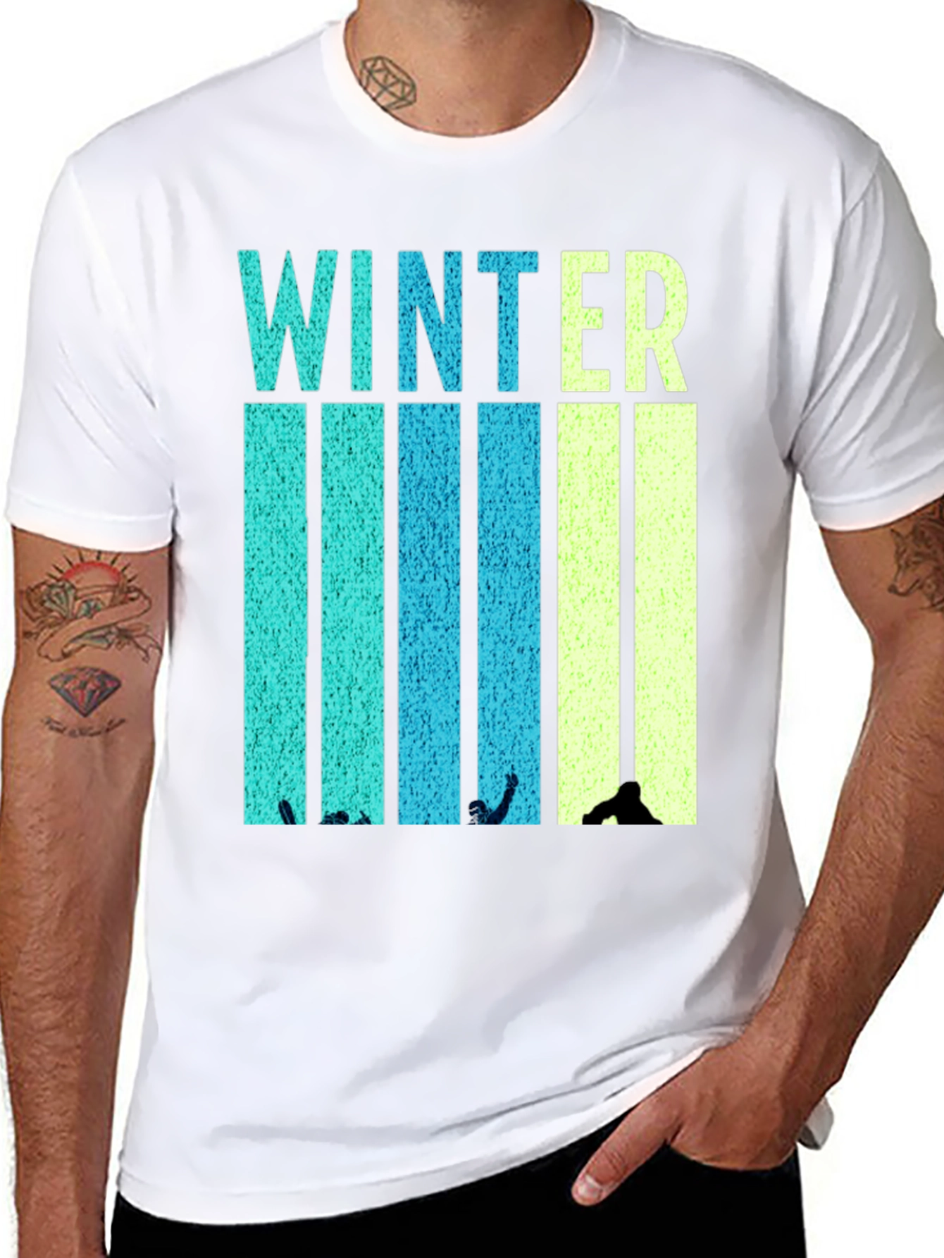 Winter Retro Style T-Shirt