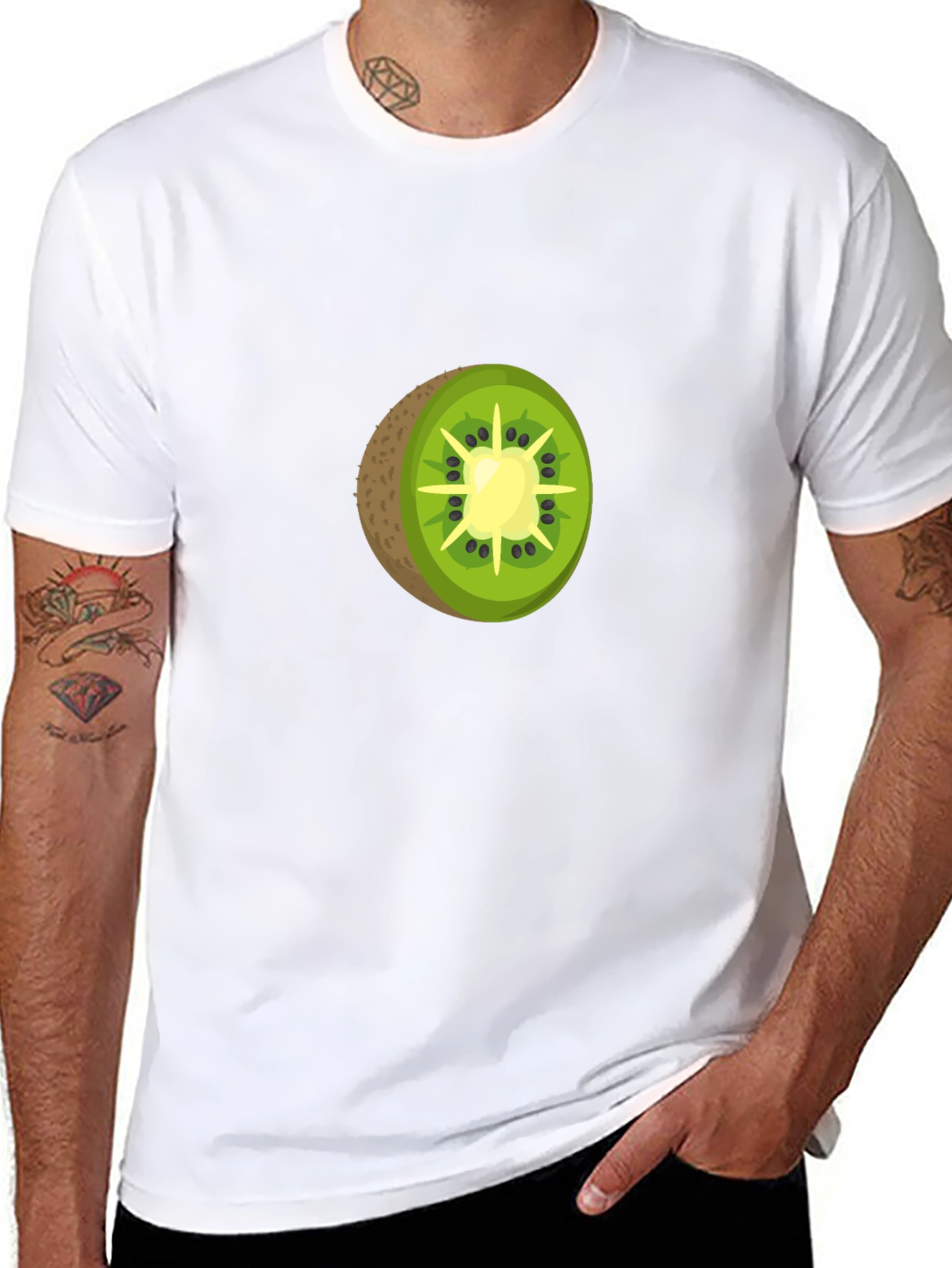 Kiwi Fruit Graphic T-Shirt - Unisex