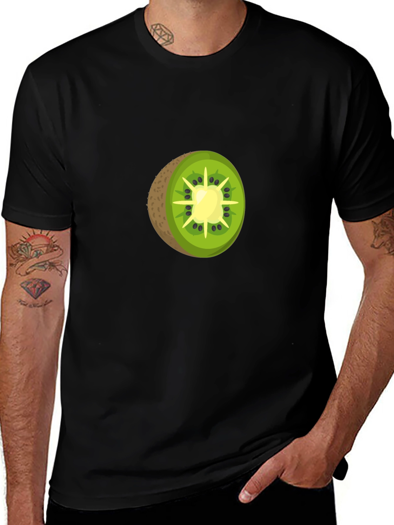 Kiwi Fruit Graphic T-Shirt - Unisex