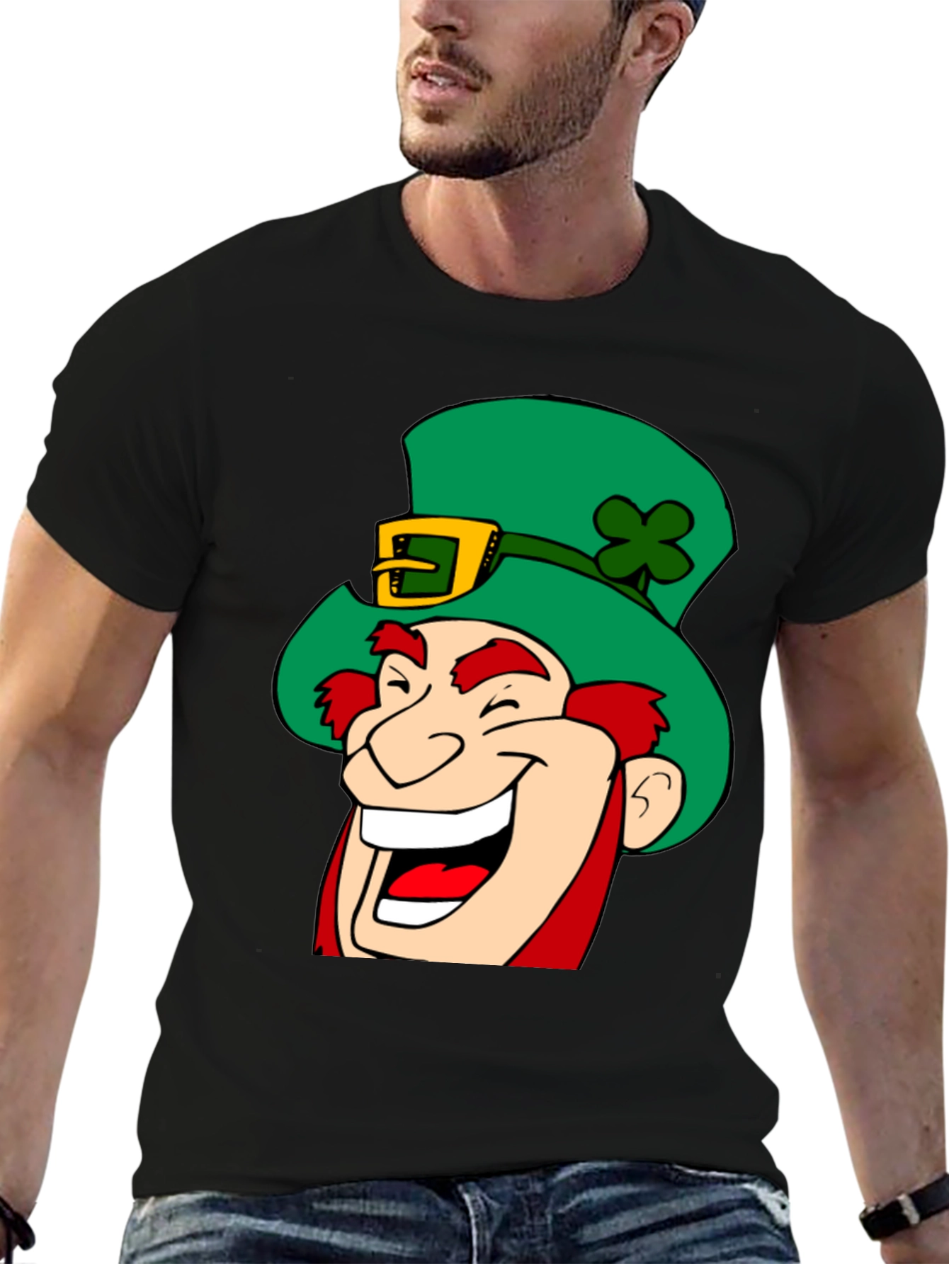 Lucky Leprechaun Graphic T-Shirt - St. Patricks Day