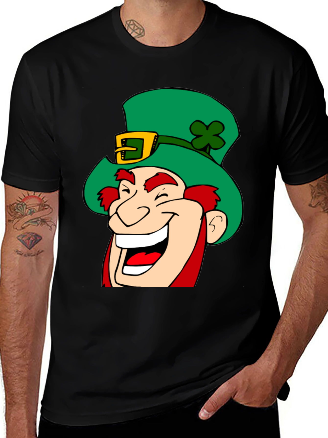 Lucky Leprechaun Graphic T-Shirt - St. Patricks Day
