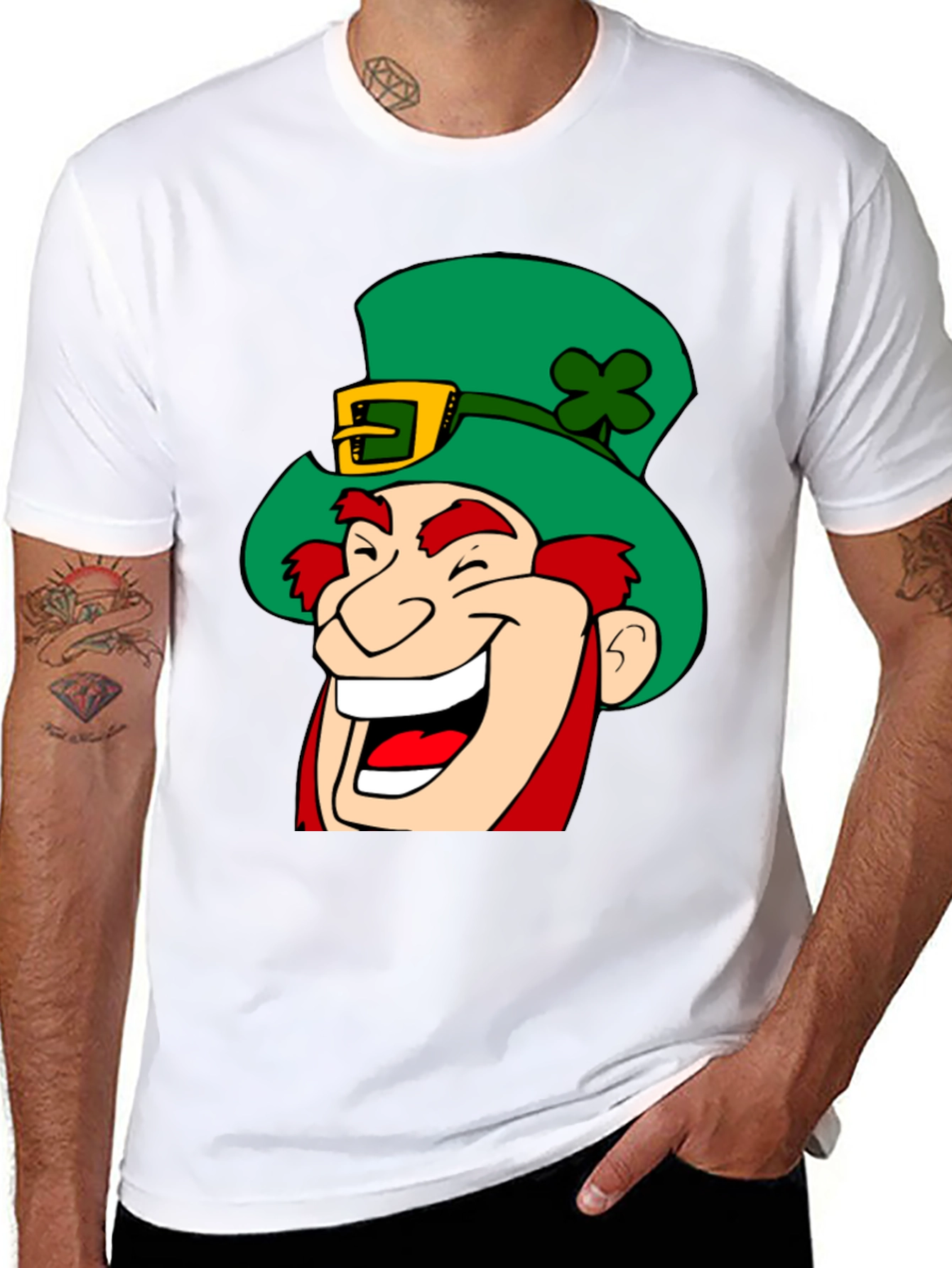 Lucky Leprechaun Graphic T-Shirt - St. Patricks Day