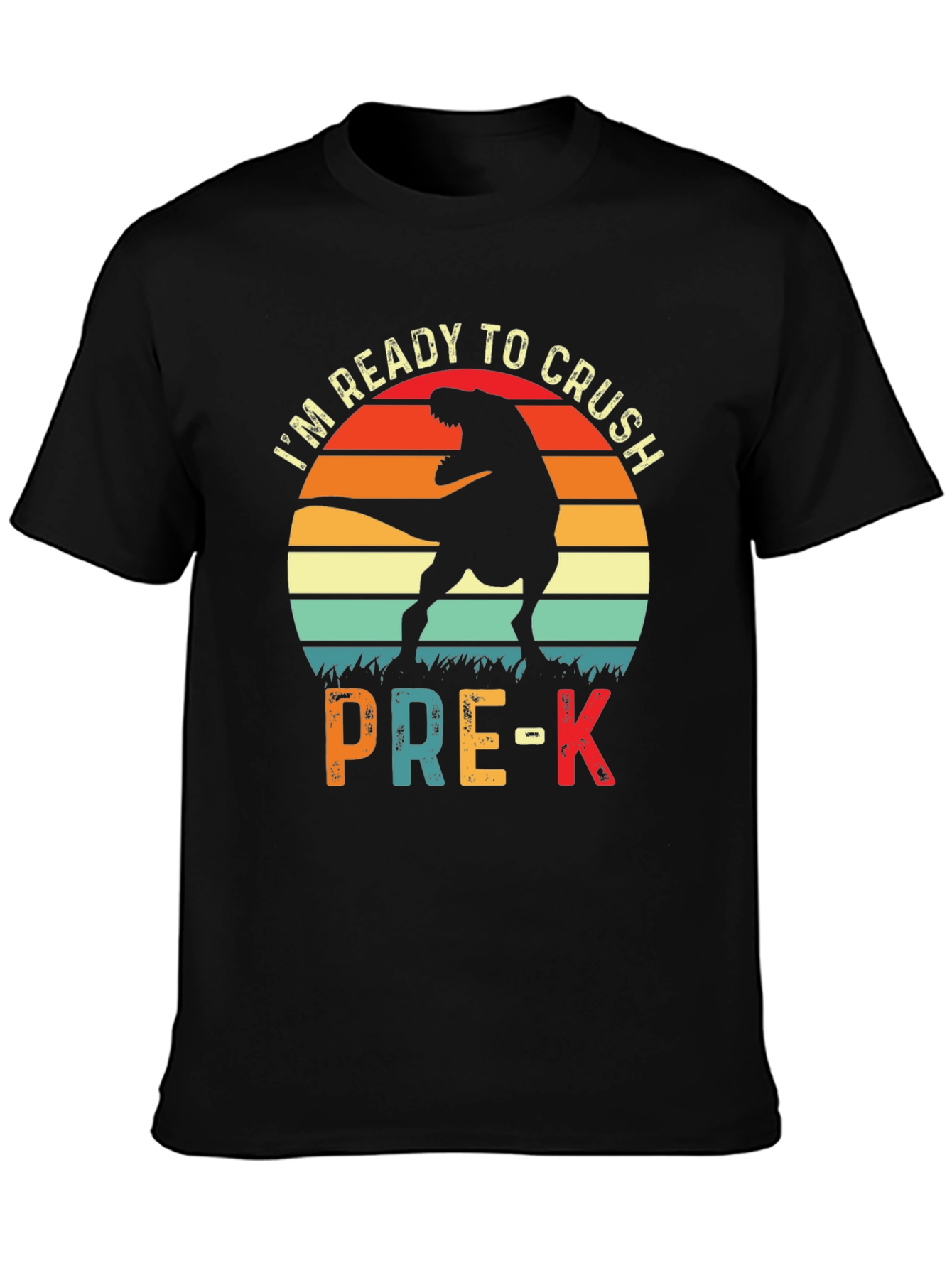 Ready to Crush Pre-K Dinosaur T-Shirt