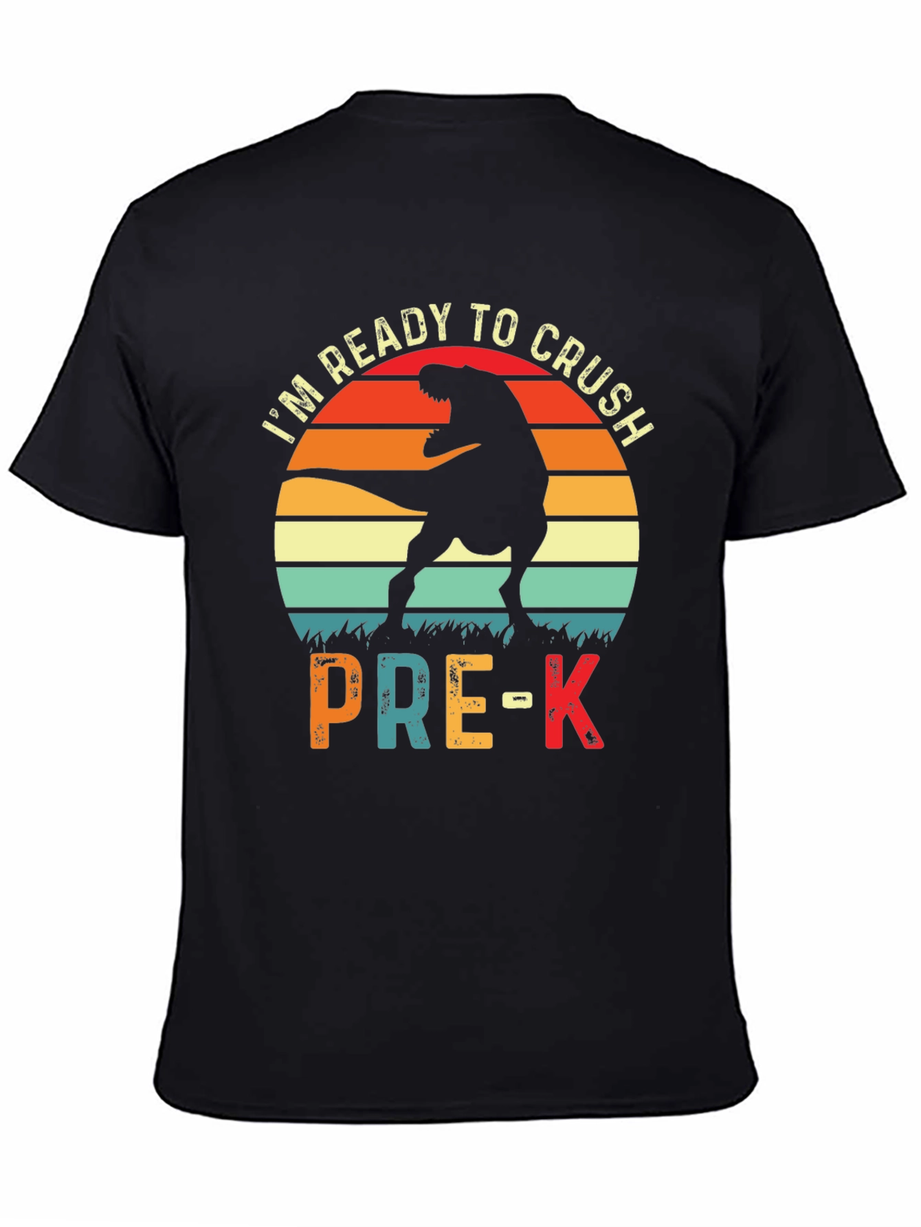 Ready to Crush Pre-K Dinosaur T-Shirt