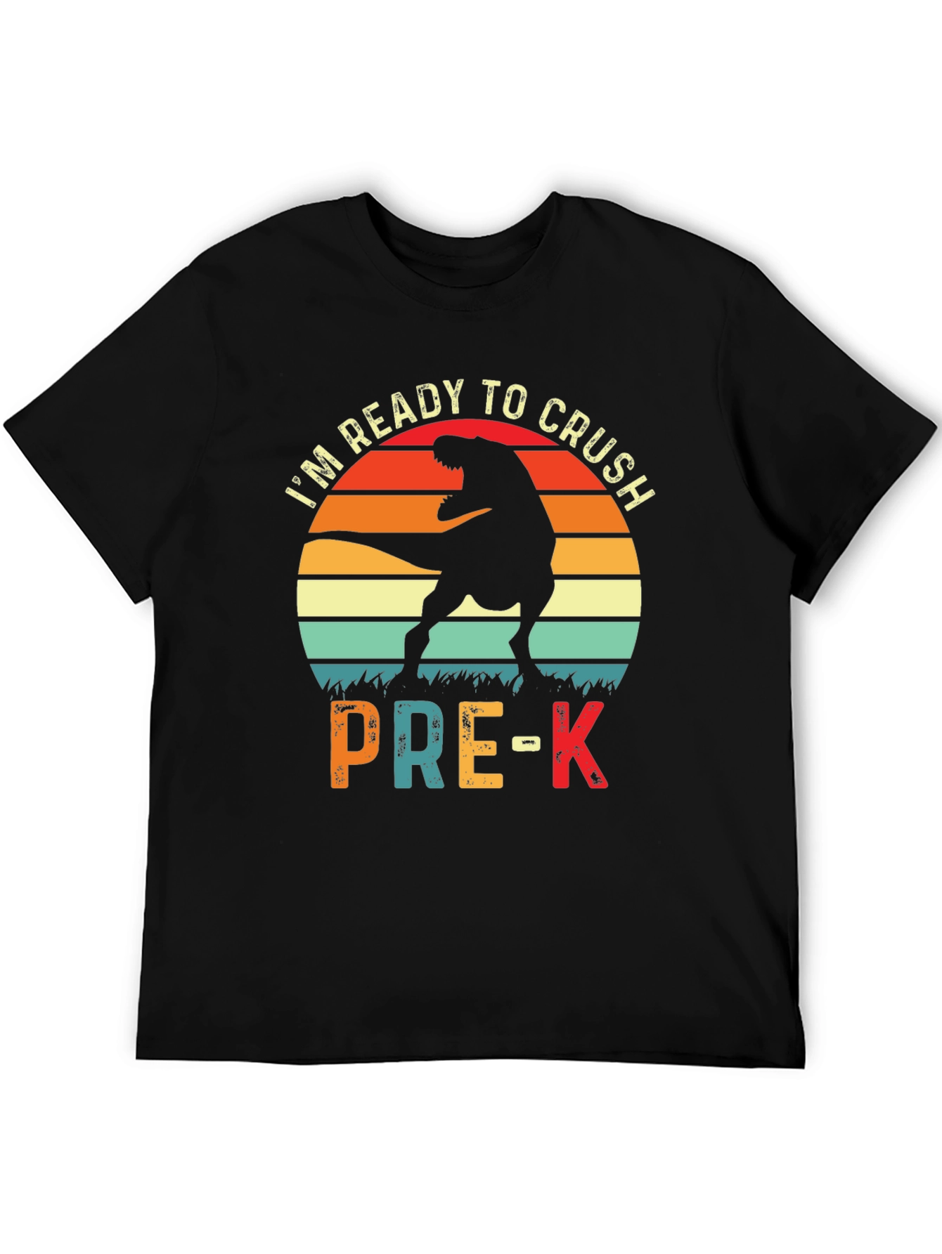 Ready to Crush Pre-K Dinosaur T-Shirt