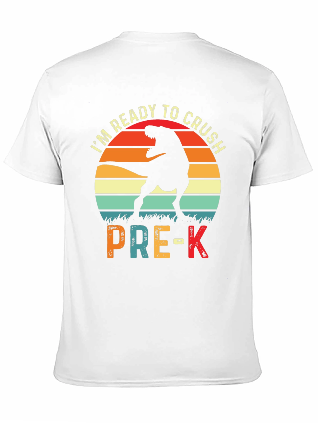 Ready to Crush Pre-K Dinosaur T-Shirt