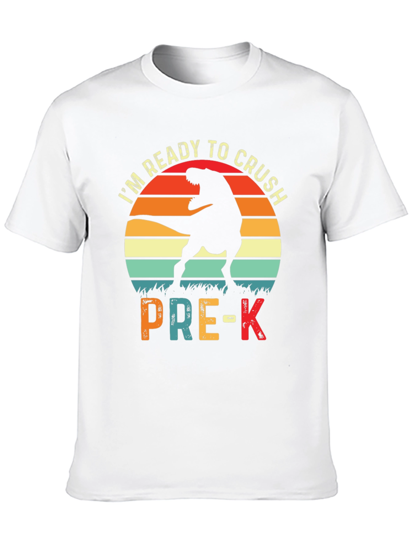 Ready to Crush Pre-K Dinosaur T-Shirt