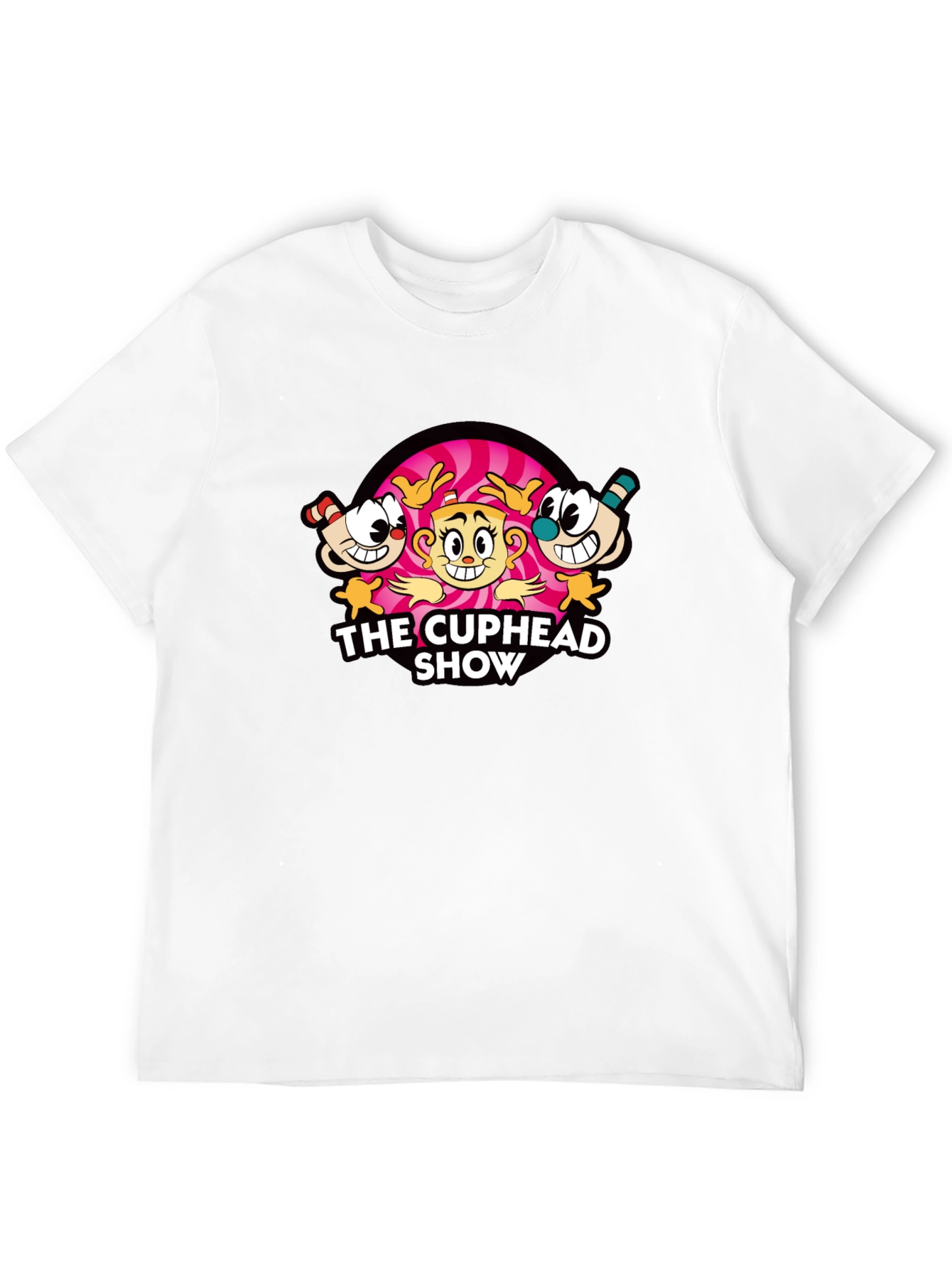 The Cuphead Show Black T-Shirt