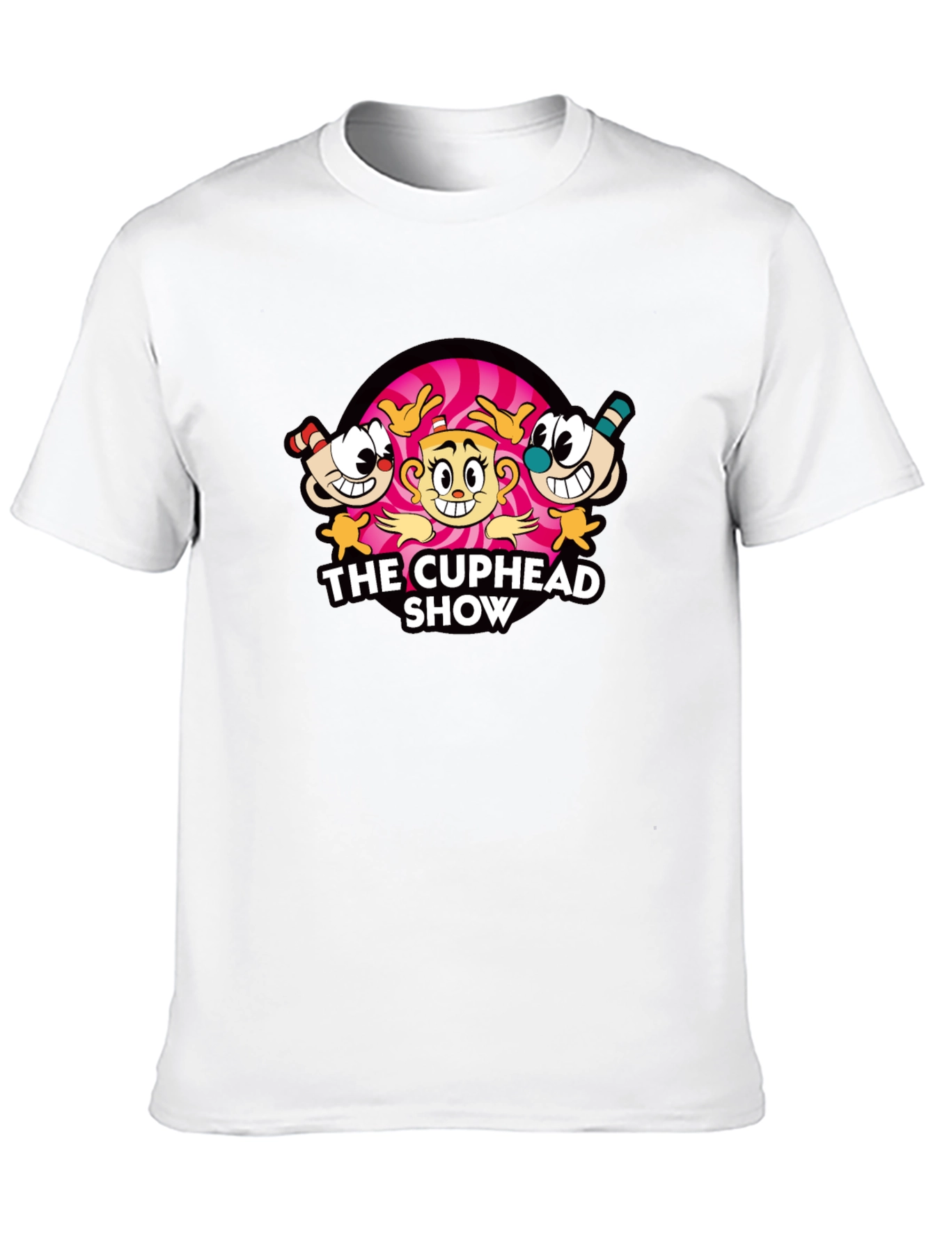 The Cuphead Show Black T-Shirt