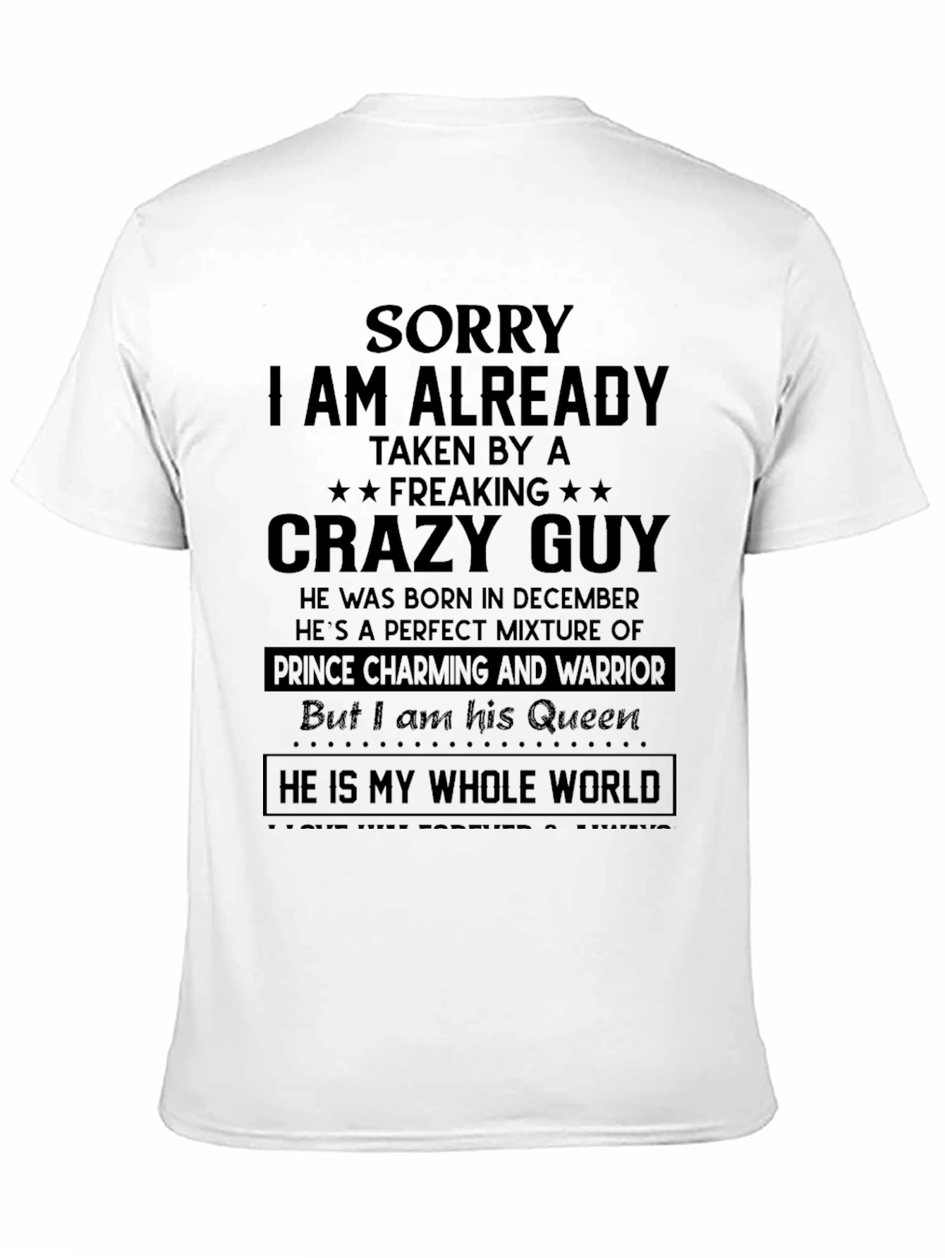 Crazy Guy T-Shirt - Already Taken