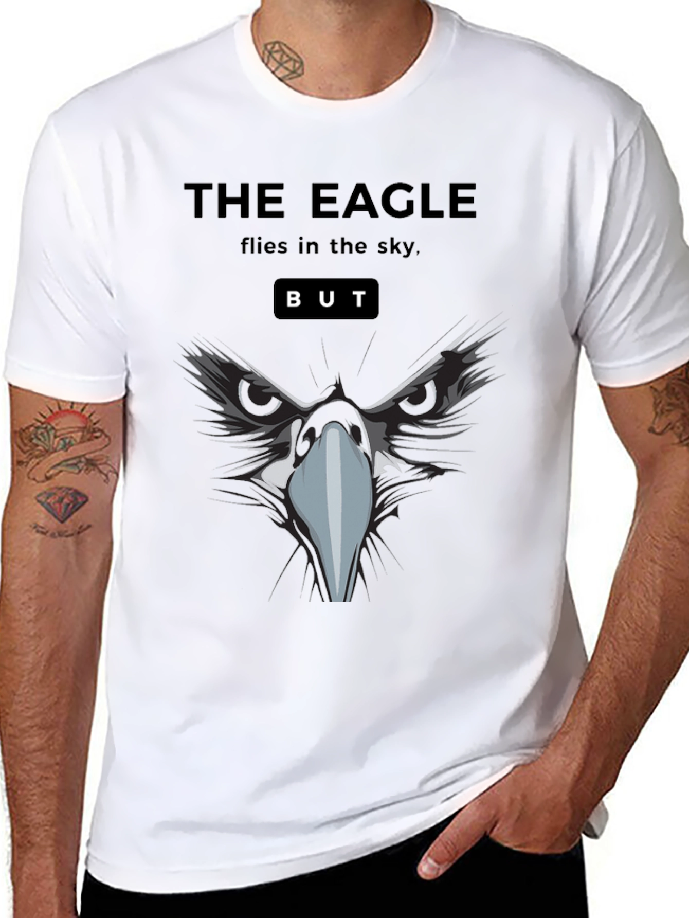 Eagle Sky Graphic T-Shirt