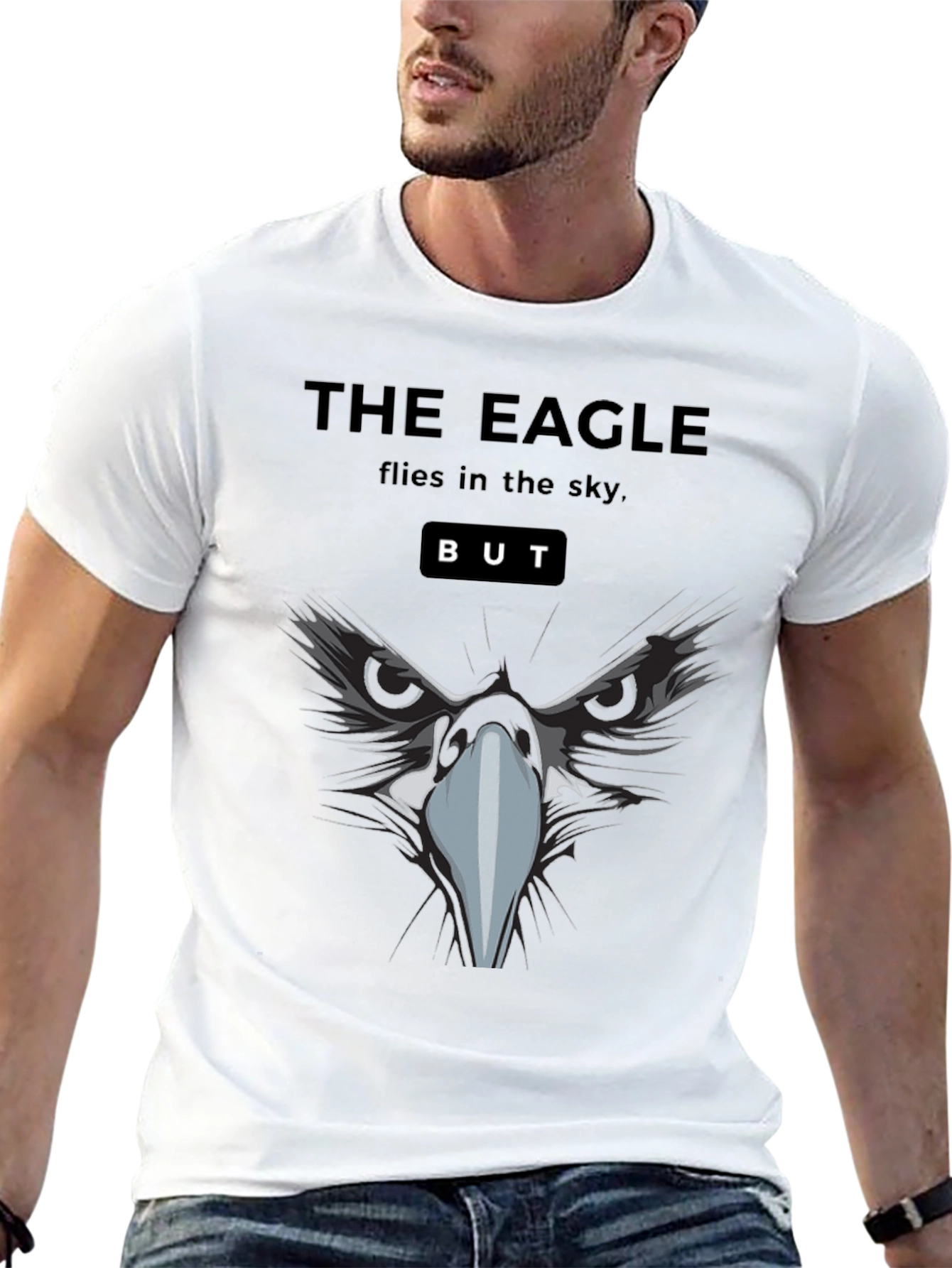 Eagle Sky Graphic T-Shirt